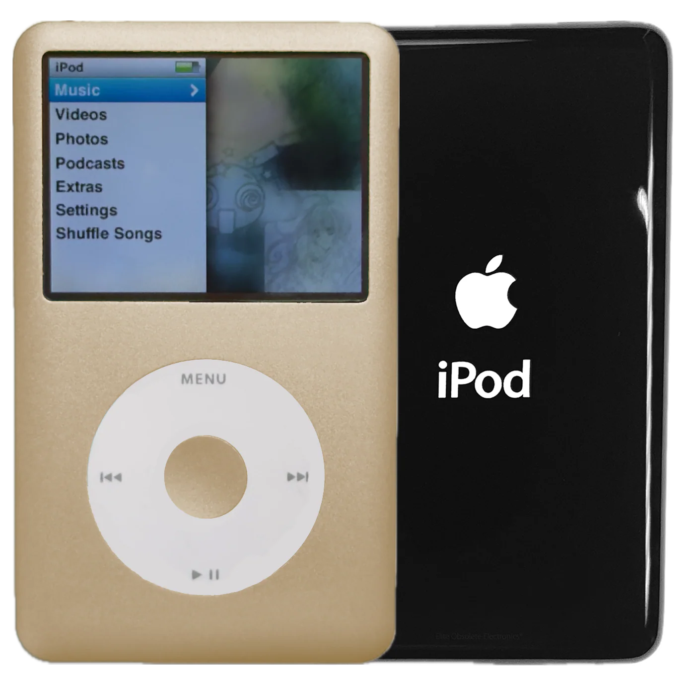 New Apple iPod Classic 6th & 7th Generation Champagne Gold / White / Champagne Gold (Black)