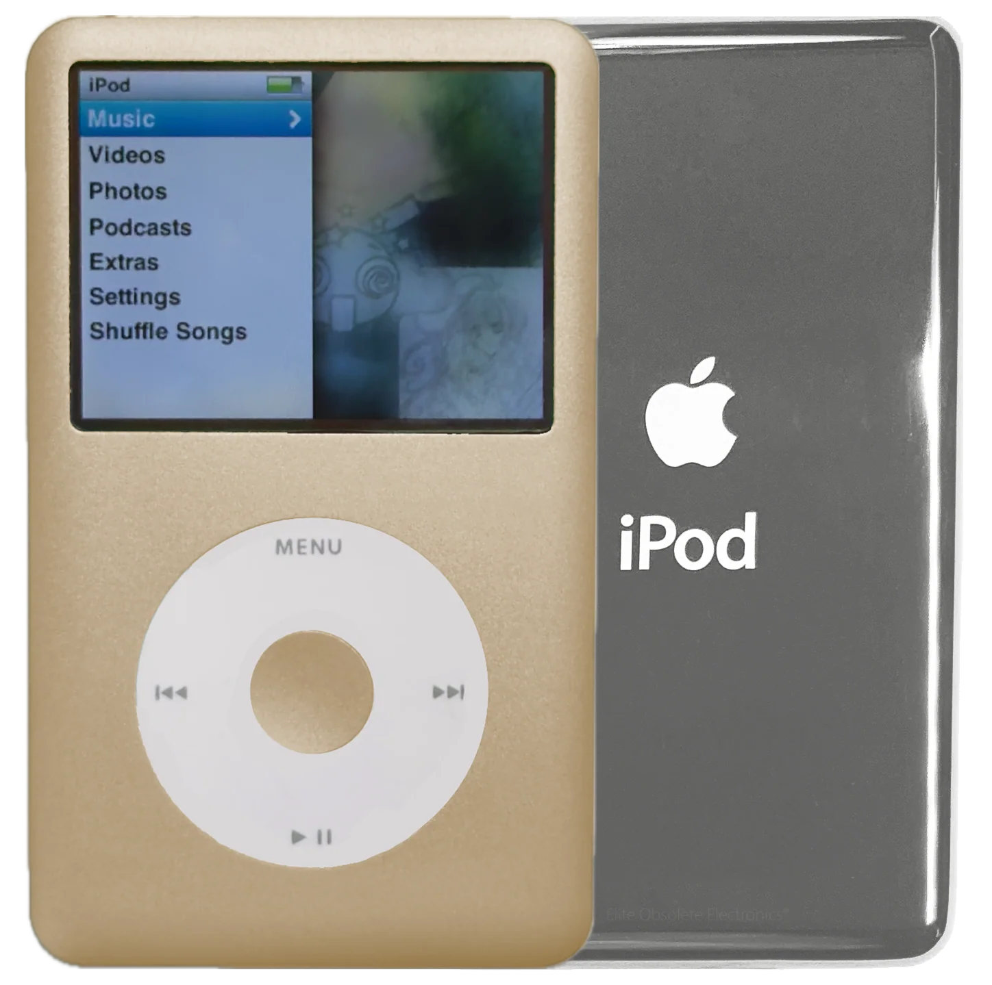 New Apple iPod Classic 6th & 7th Generation Champagne / White / Champagne (Silver)