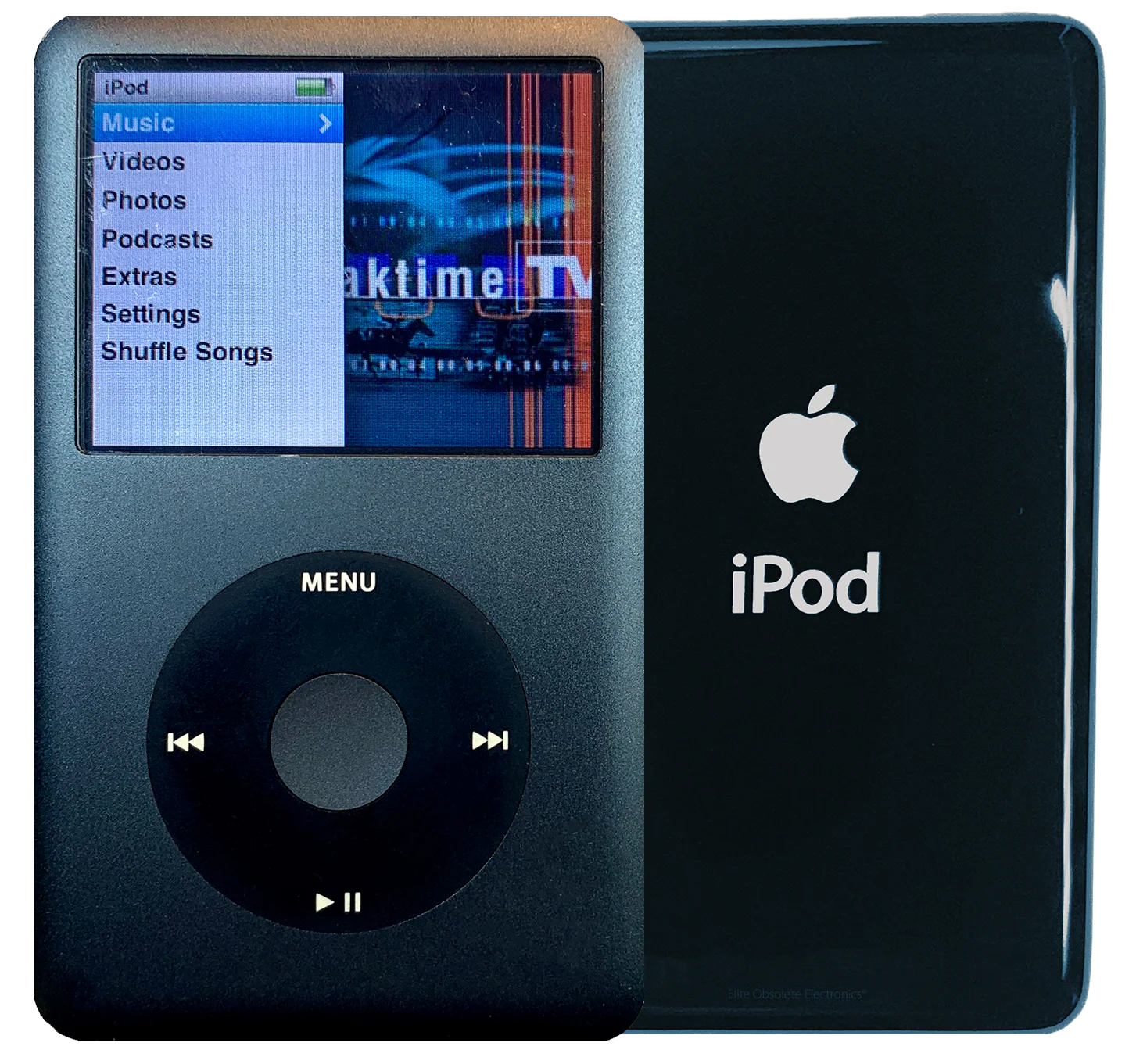 New Apple iPod Classic 6th & 7th Generation Charcoal Grey Metal / Black / Charcoal Grey Metal (Storm Cloud)