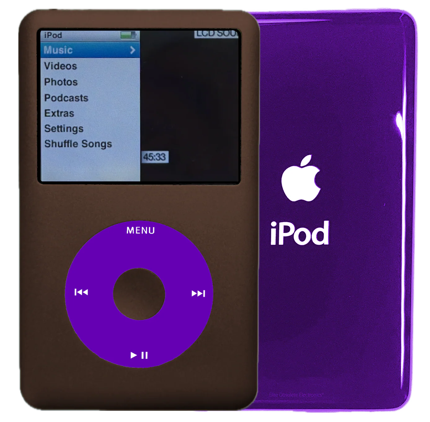 New Apple iPod Classic 6th & 7th Generation Earth Brown / Purple / Earth Brown (Midnight Purple)