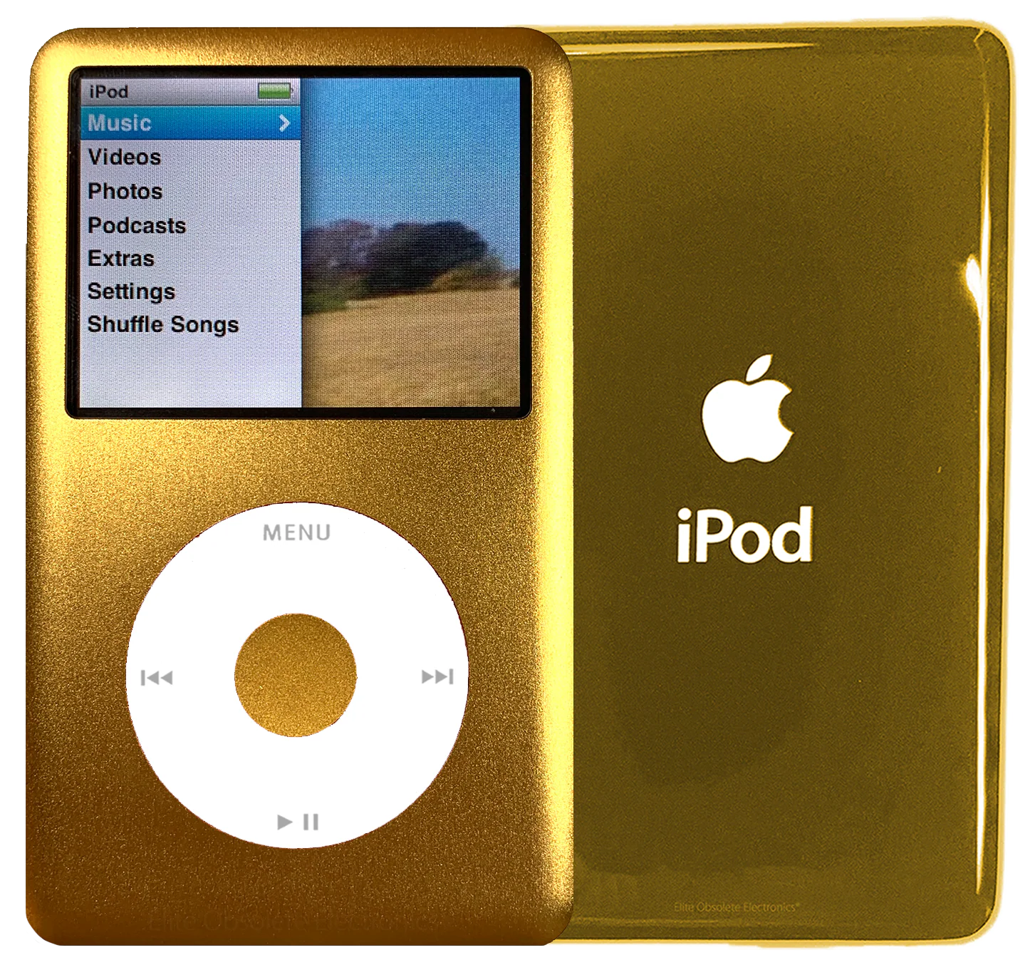 New Apple iPod Classic 6th & 7th Generation Gold Metal / White / Gold Metal (Gold)