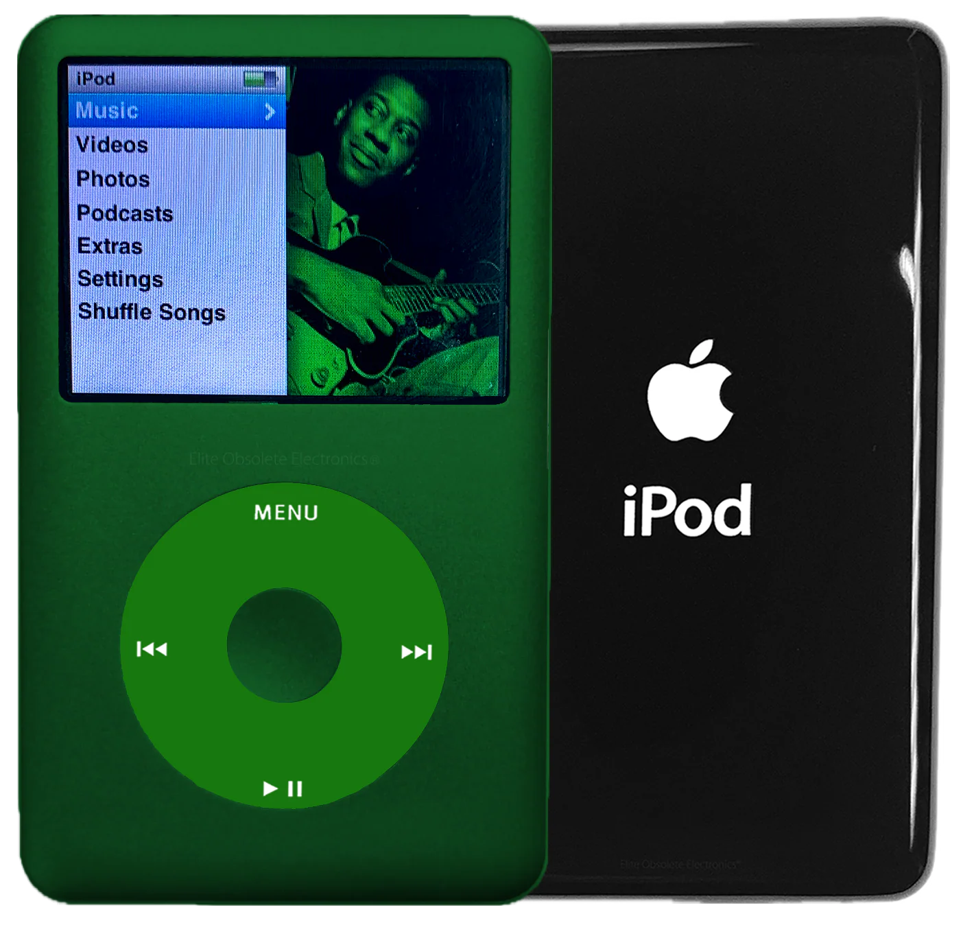 New Apple iPod Classic 6th & 7th Generation Jungle Green Metal / Green / Jungle Green Metal (Black)