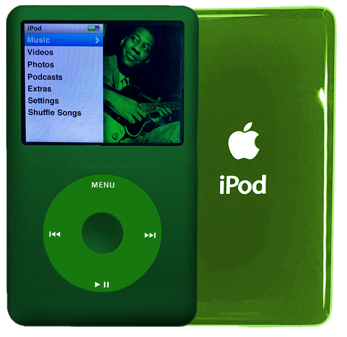 New Apple iPod Classic 6th & 7th Generation Jungle Green Metal / Green / Jungle Green Metal (Toxic Green)