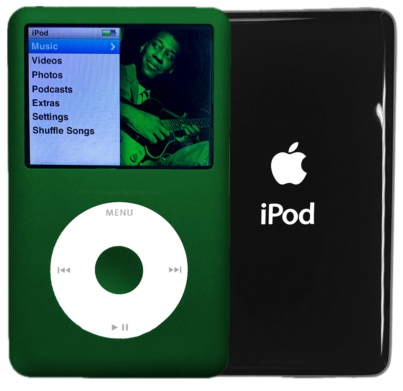 New Apple iPod Classic 6th & 7th Generation Jungle Green Metal / White / Jungle Green Metal (Black)