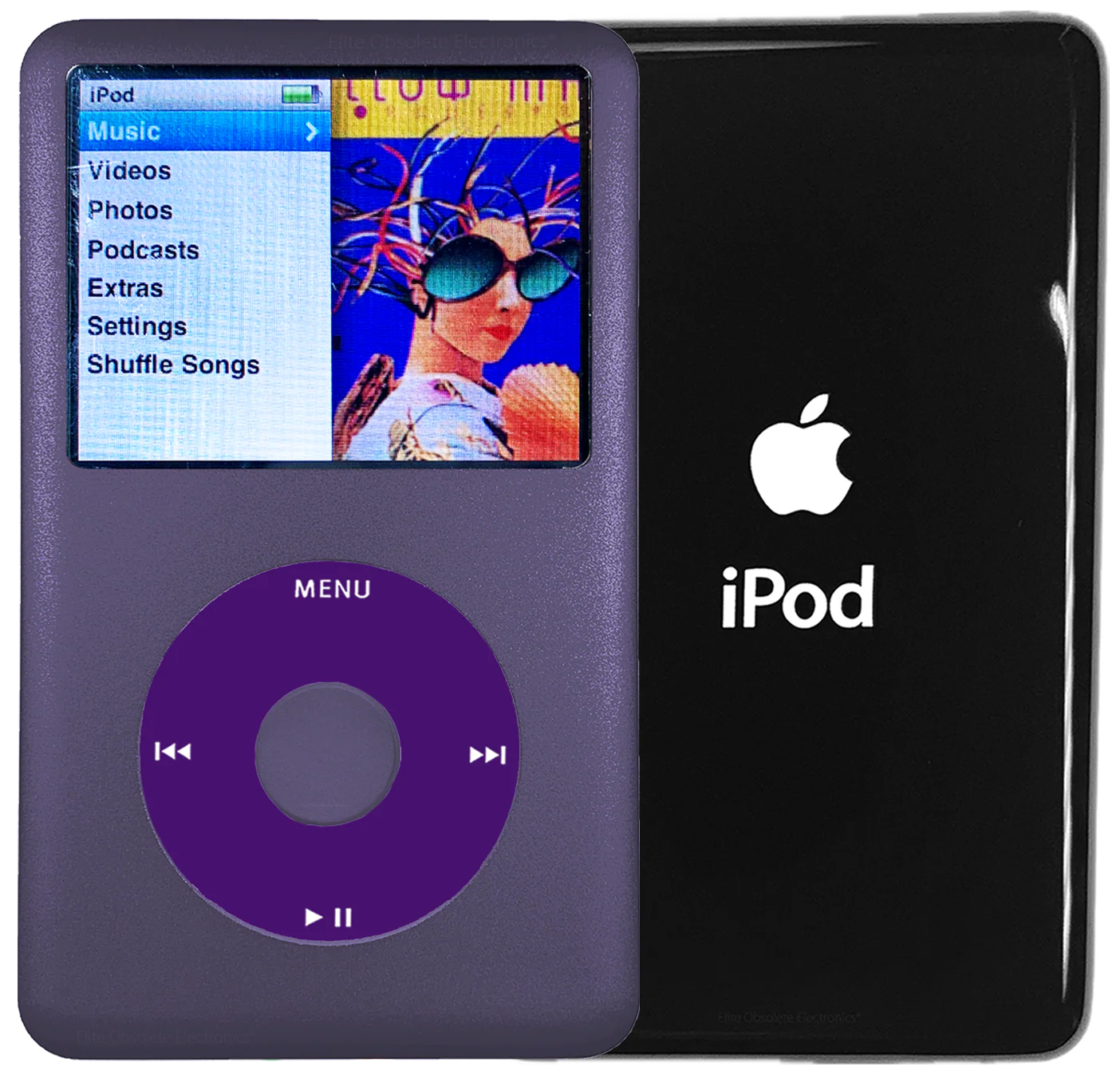New Apple iPod Classic 6th & 7th Generation Midnight Purple Metal / Purple / Midnight Purple Metal (Black)