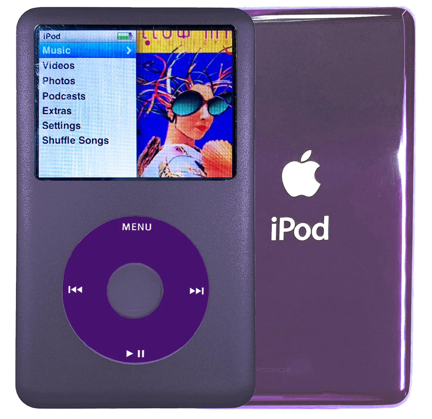 New Apple iPod Classic 6th & 7th Generation Midnight Purple Metal / Purple / Midnight Purple Metal (Purple Haze)