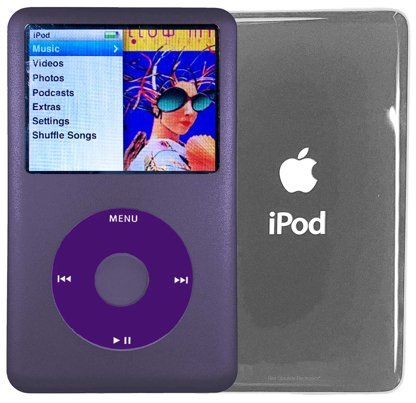 New Apple iPod Classic 6th & 7th Generation Midnight Purple Metal / Purple / Midnight Purple Metal (Silver)