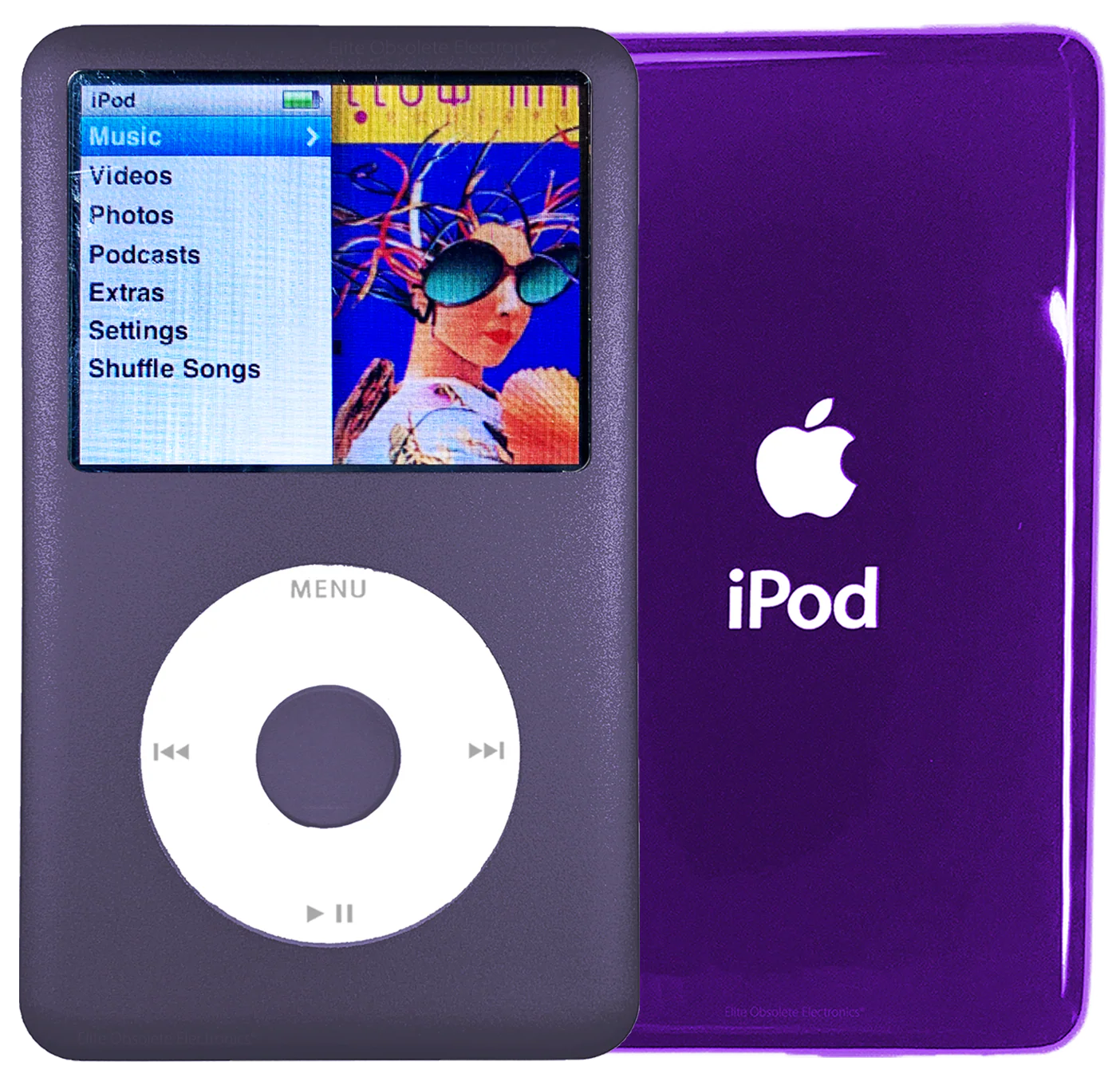 New Apple iPod Classic 6th & 7th Generation Midnight Purple Metal / White / Midnight Purple Metal (Midnight Purple)