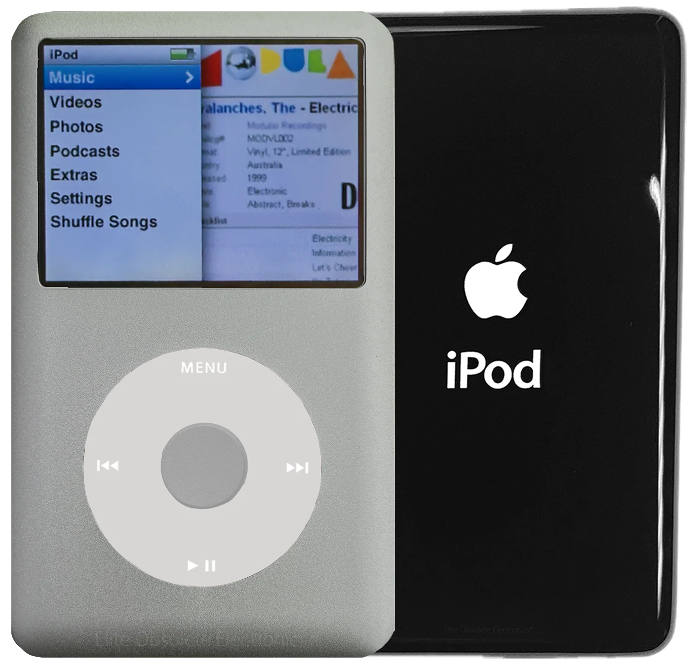 New Apple iPod Classic 6th & 7th Generation Pebble Grey Metal / Grey / Pebble Grey Metal (Black)