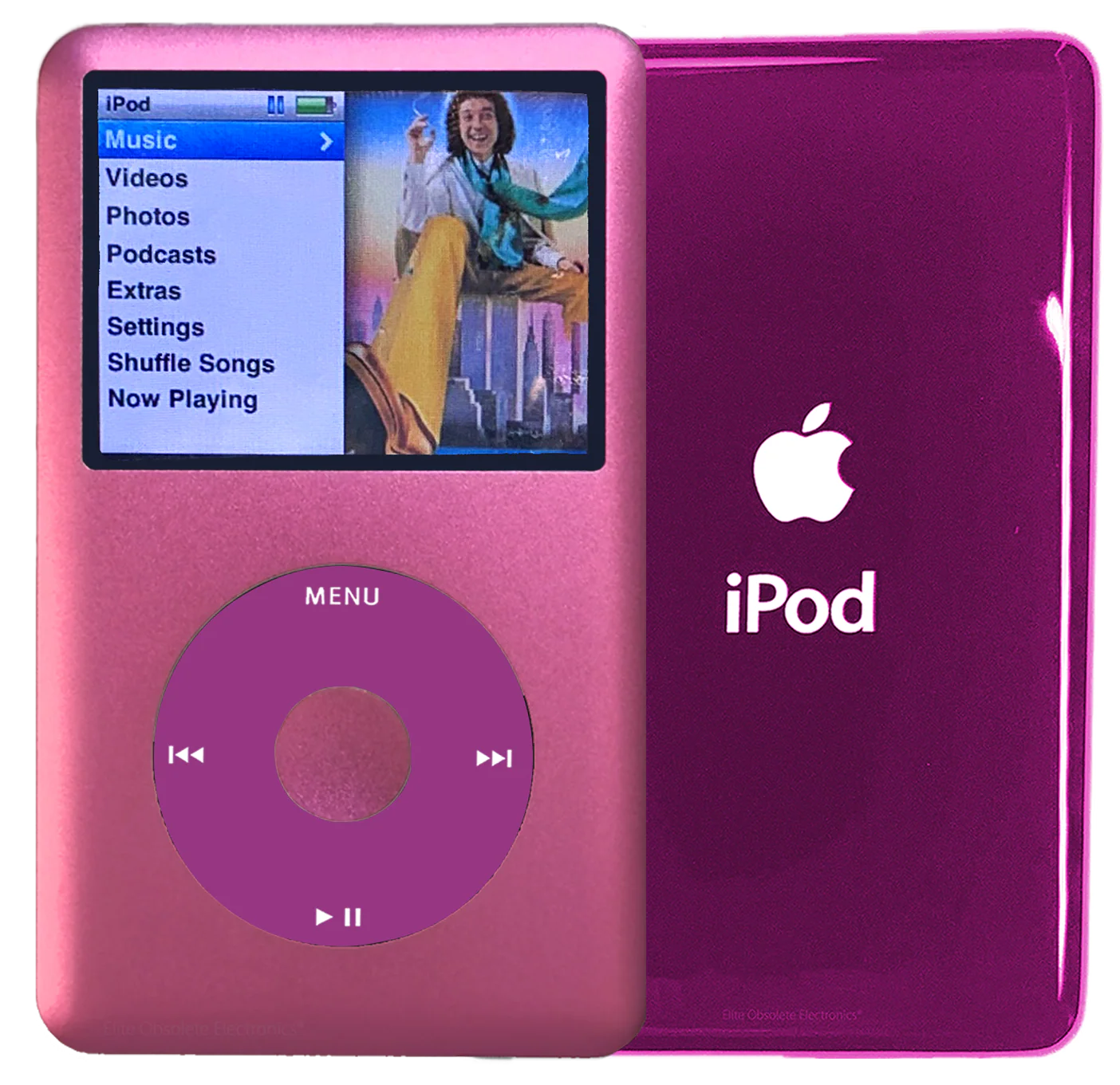 New Apple iPod Classic 6th & 7th Generation Hot Pink Metal / Pink / Hot Pink Metal (Hyper Pink)