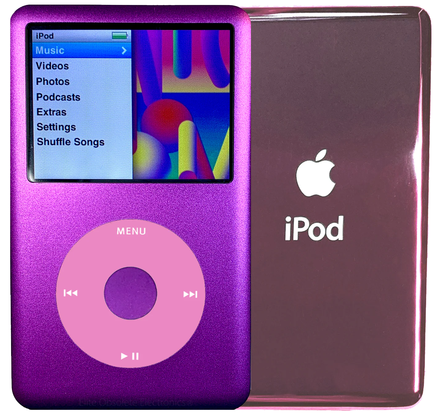 New Apple iPod Classic 6th & 7th Generation Purple / Light Pink / Purple (Blush Pink)