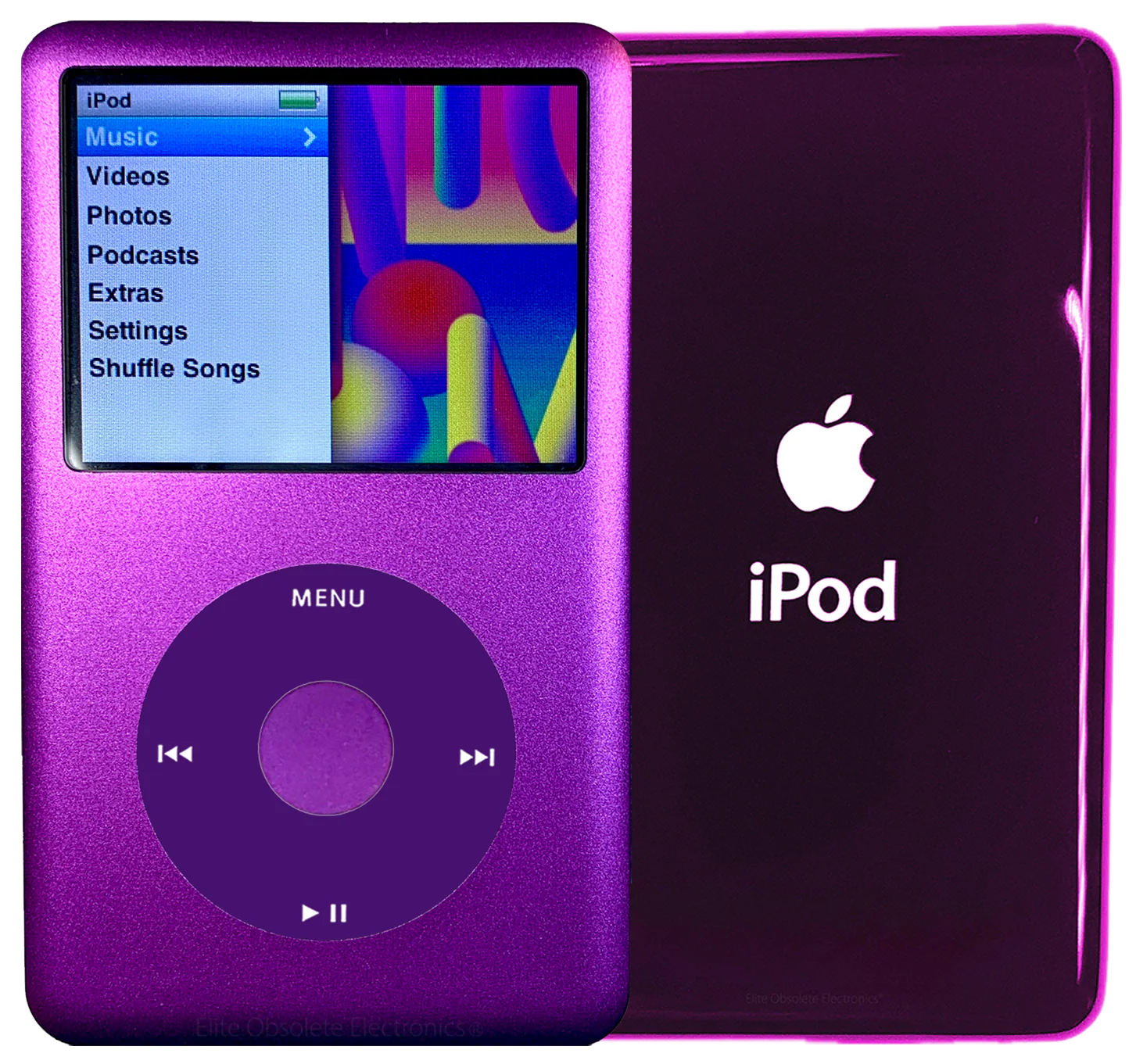 New Apple iPod Classic 6th & 7th Generation Purple Metal / Purple / Purple Metal (Wine)