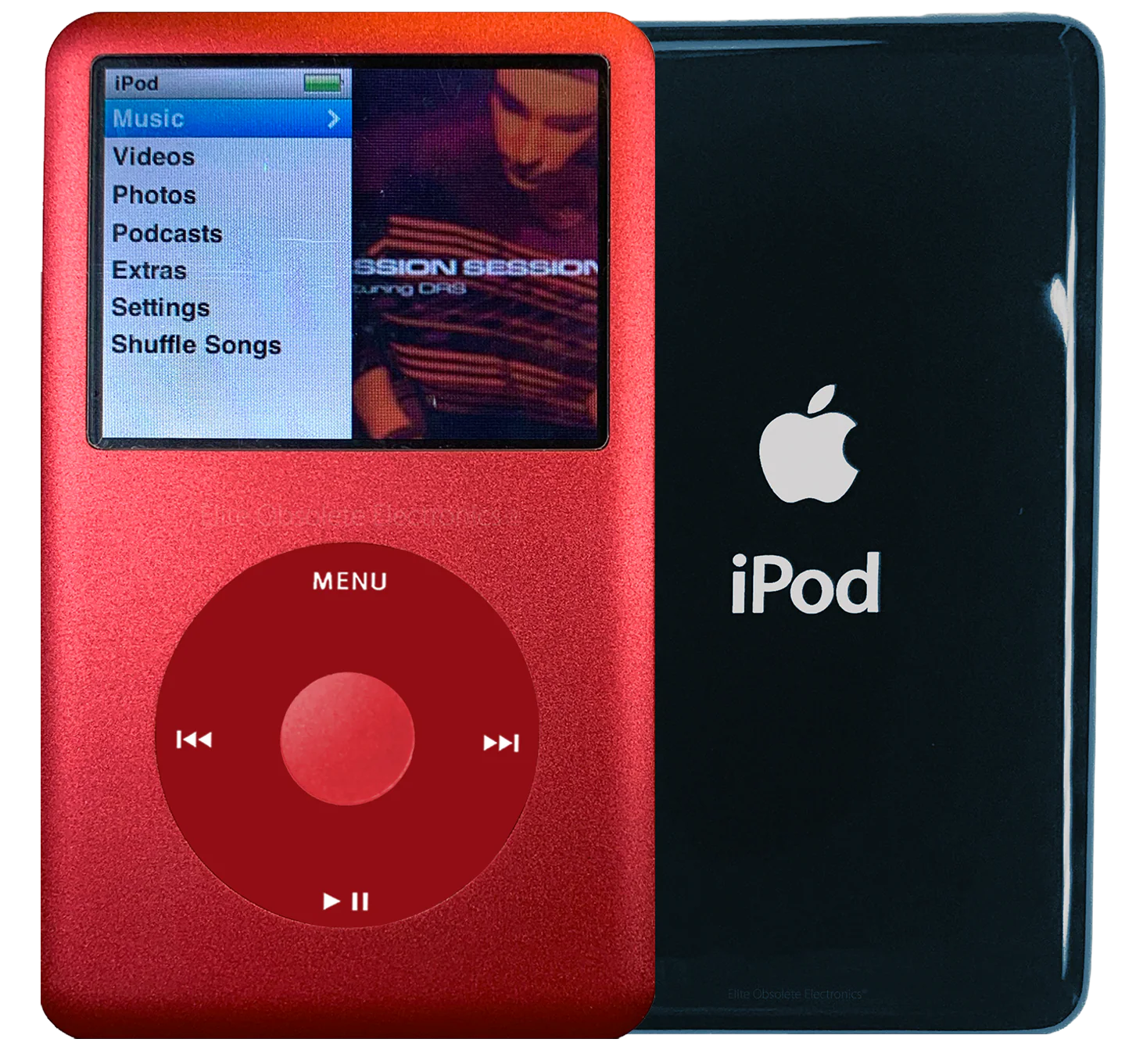 New Apple iPod Classic 6th & 7th Generation Red / Red / Red (Storm Cloud)