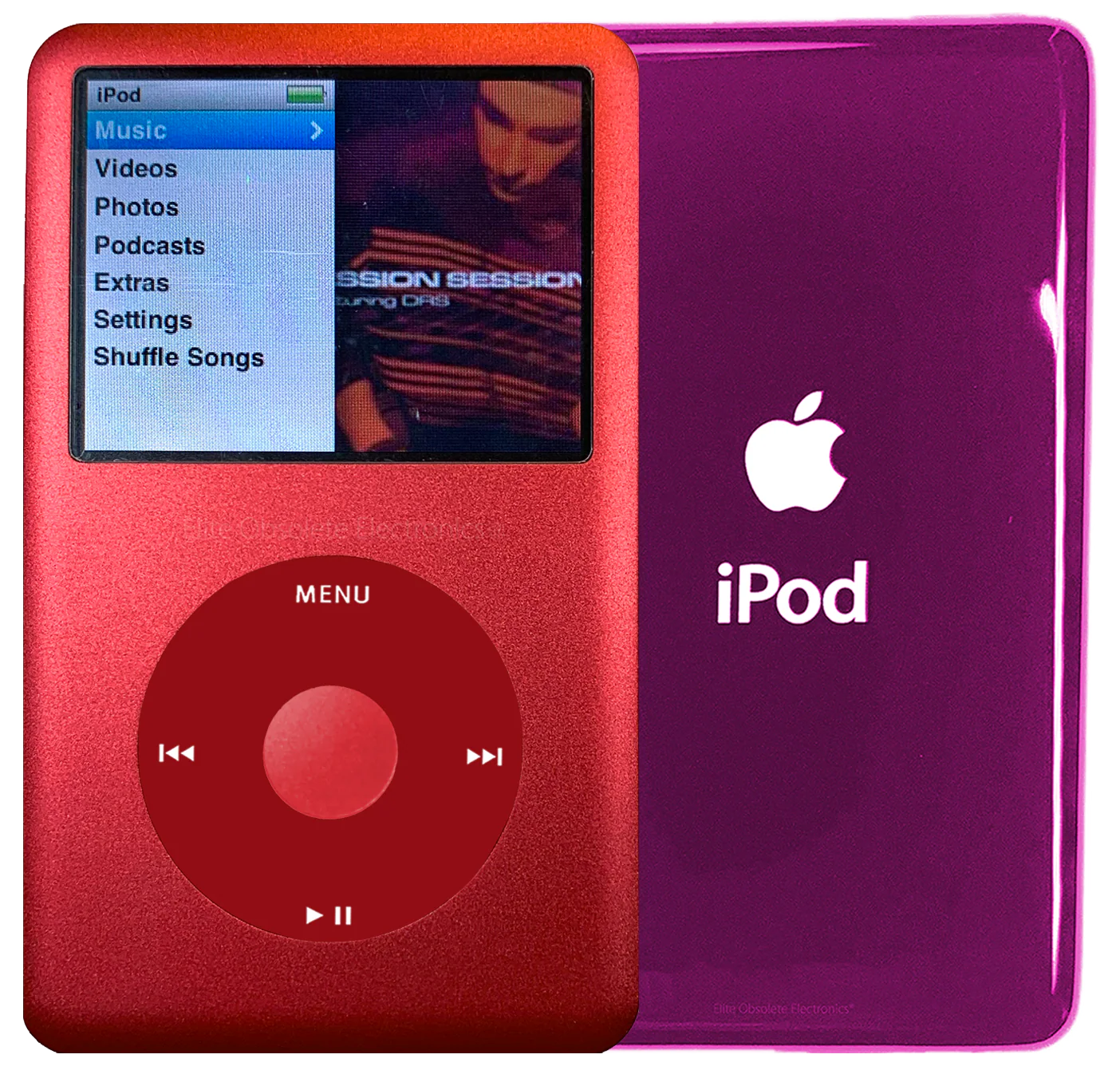 New Apple iPod Classic 6th & 7th Generation Red Metal / Red / Red Metal (Hyper Pink)
