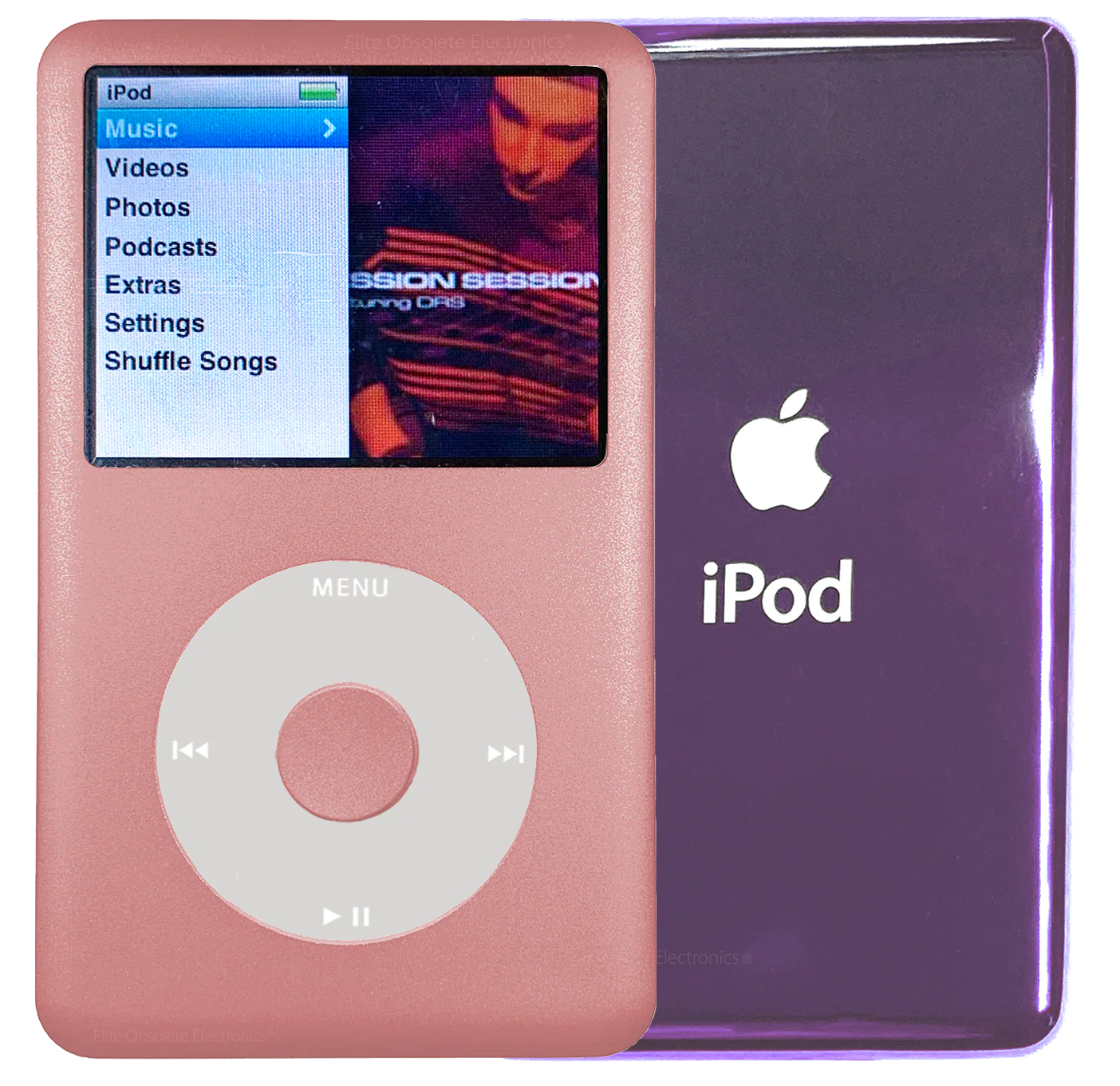 New Apple iPod Classic 6th & 7th Generation Rose Gold Metal / Grey / Rose Gold Metal (Purple Haze)
