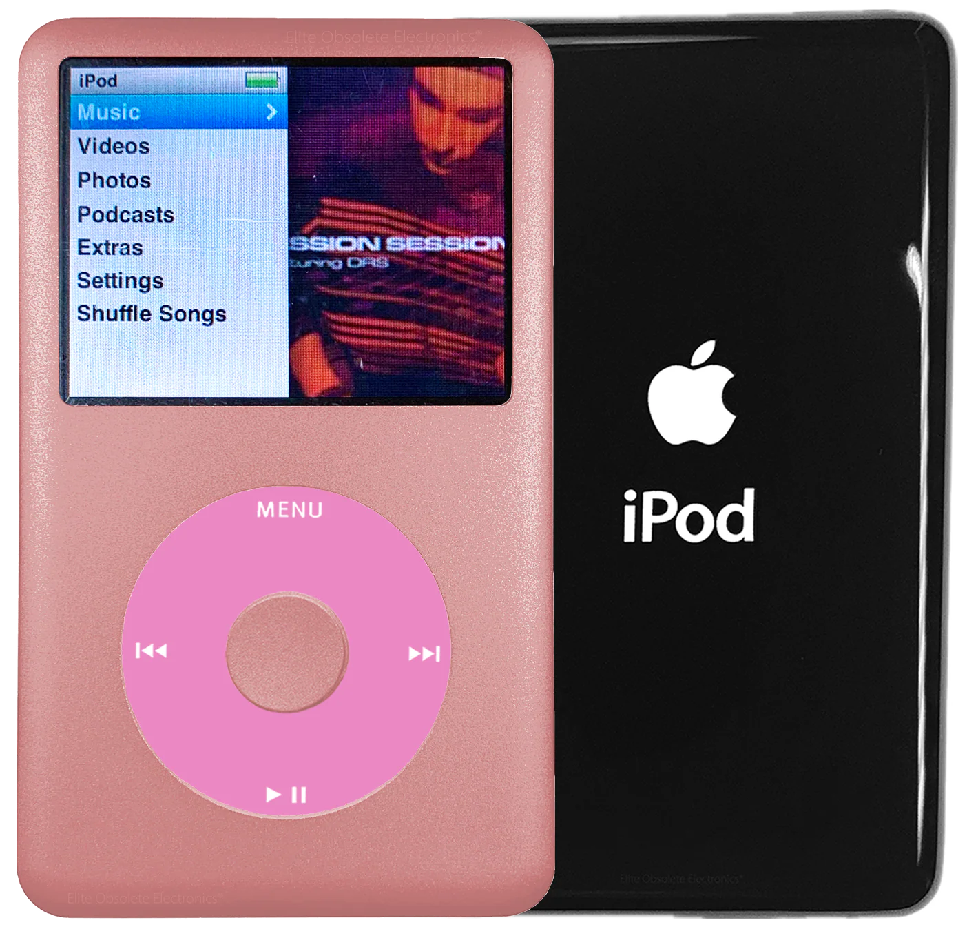 New Apple iPod Classic 6th & 7th Generation Rose Gold Metal / Light Pink / Rose Gold Metal (Black)