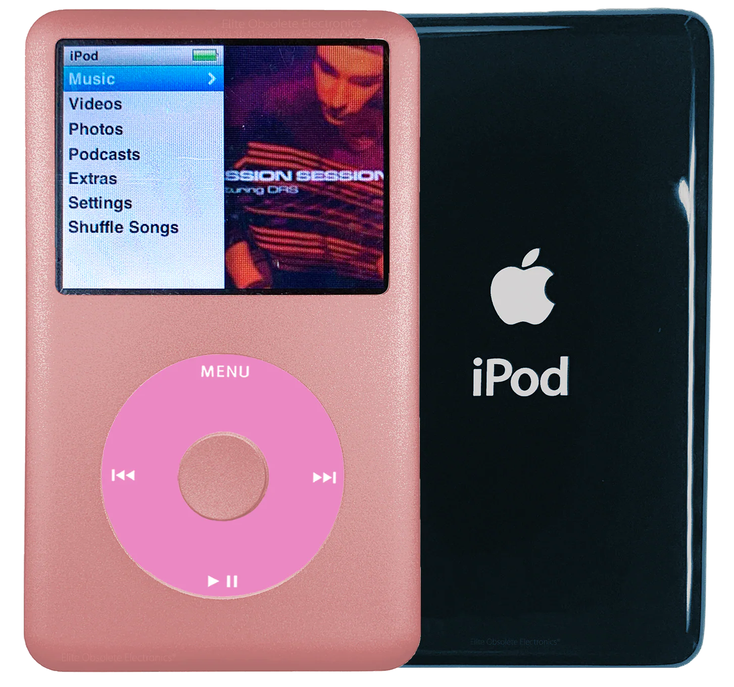 New Apple iPod Classic 6th & 7th Generation Rose Gold Metal / Light Pink / Rose Gold Metal (Storm Cloud)