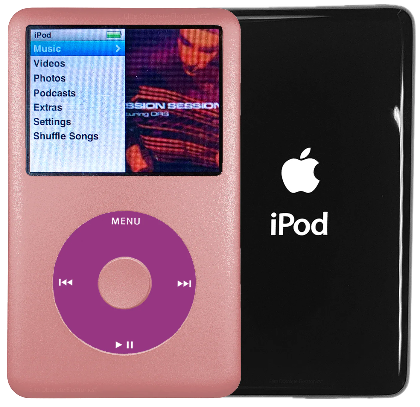 New Apple iPod Classic 6th & 7th Generation Rose Gold Metal / Pink / Rose Gold Metal (Black)