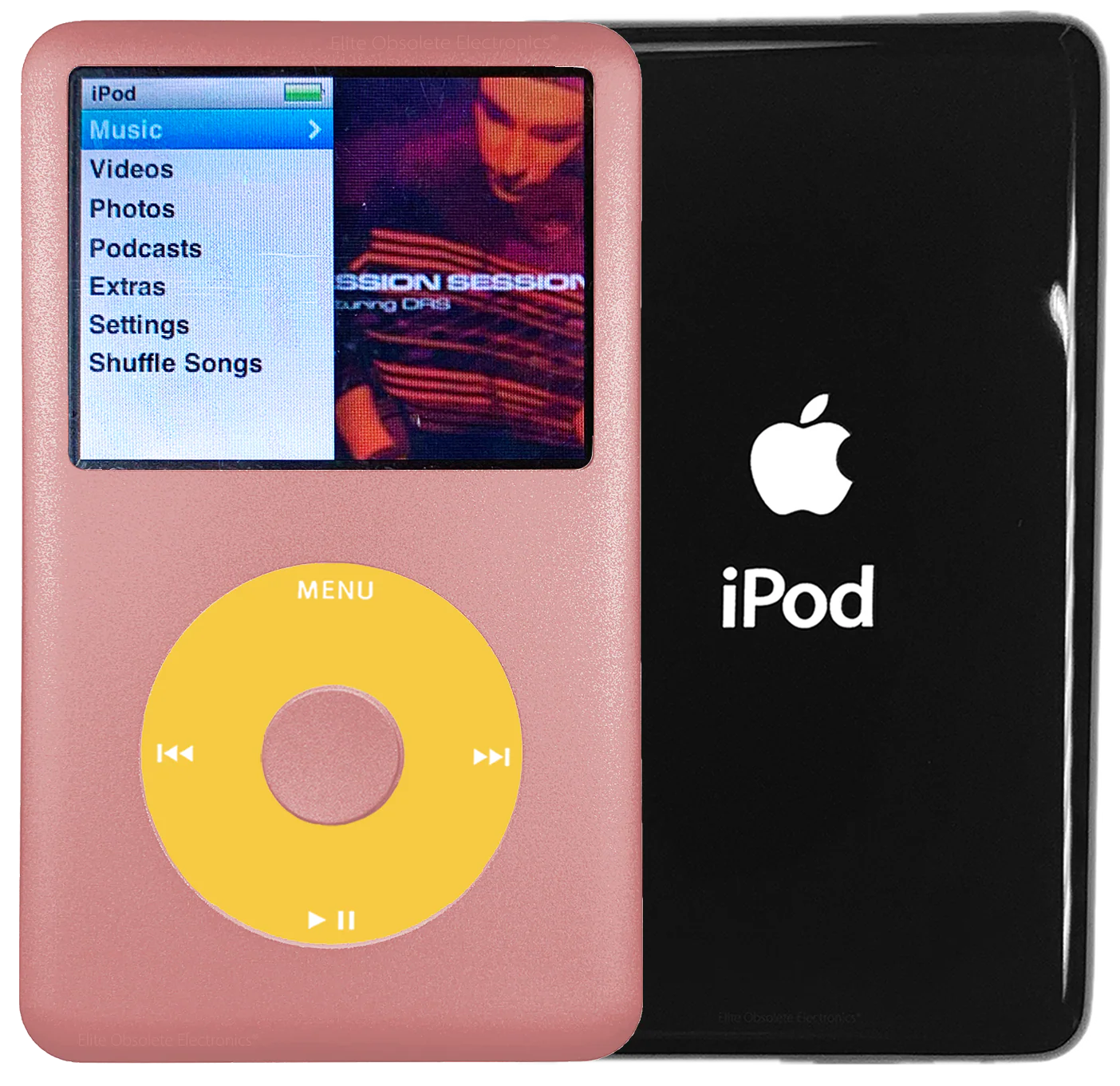 New Apple iPod Classic 6th & 7th Generation Rose Gold Metal / Yellow / Rose Gold Metal (Black)