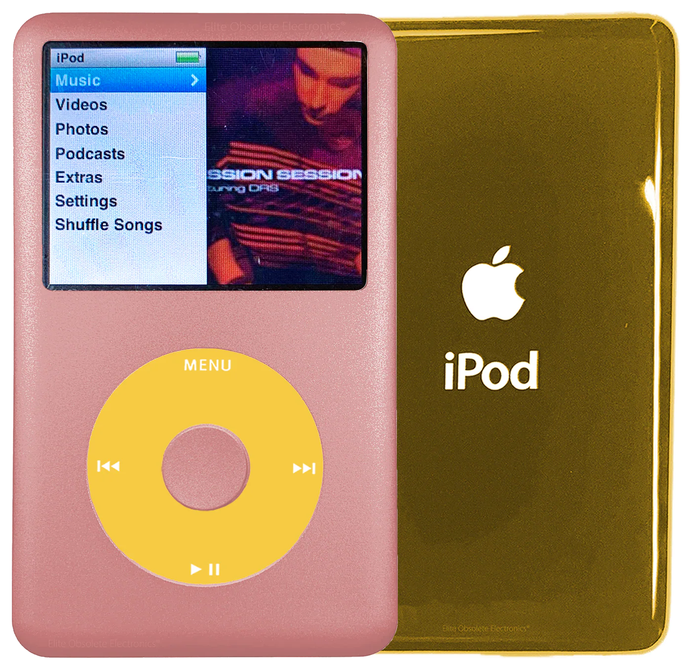 New Apple iPod Classic 6th & 7th Generation Rose Gold Metal / Yellow / Rose Gold Metal (Gold)