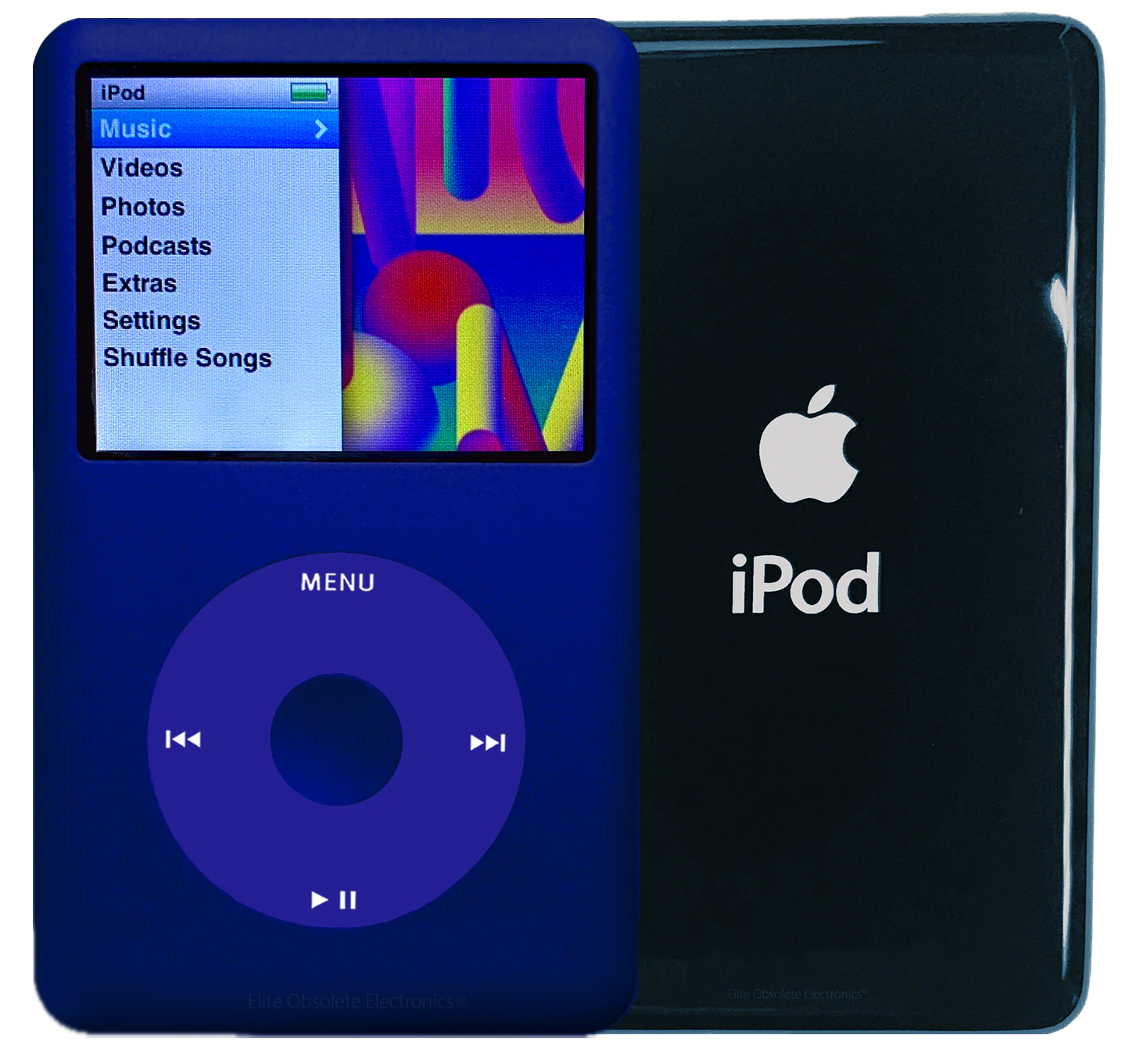 New Apple iPod Classic 6th & 7th Generation Sapphire Blue / Blue / Sapphire Blue (Storm Cloud)