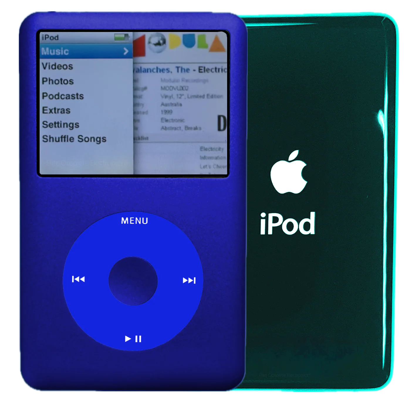 New Apple iPod Classic 6th & 7th Generation Sapphire Blue / Blue / Sapphire Blue (Pine Green)