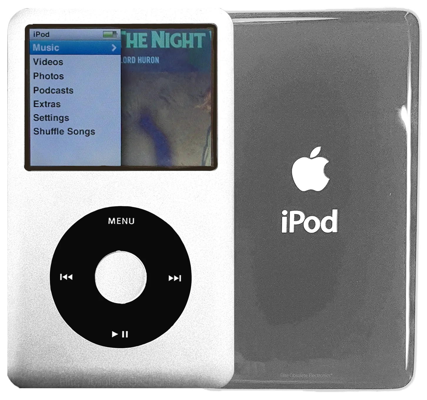 New Apple iPod Classic 6th & 7th Generation Silver Metal / Black / Silver Metal (Silver)