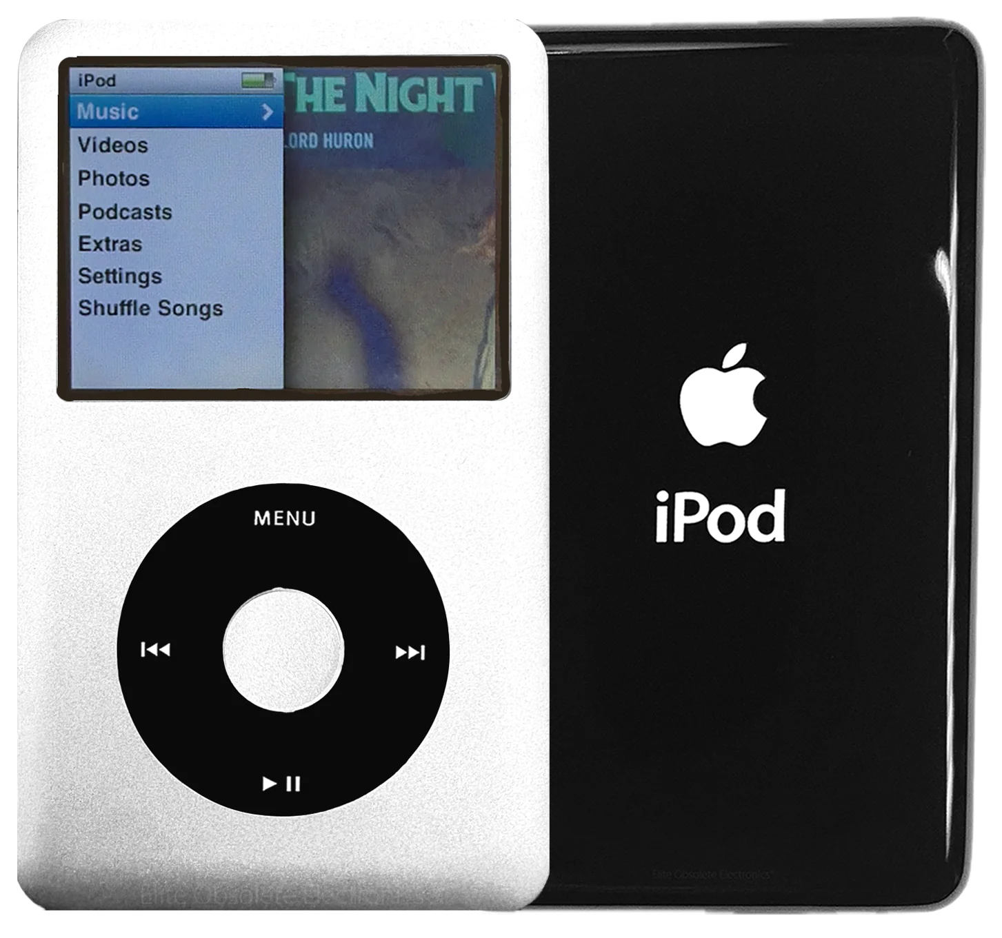 New Apple iPod Classic 6th & 7th Generation Silver Metal / Black / Silver Metal (Black)