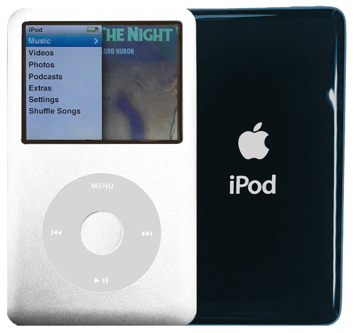 New Apple iPod Classic 6th & 7th Generation Silver Metal / Grey / Silver Metal (Storm Cloud)