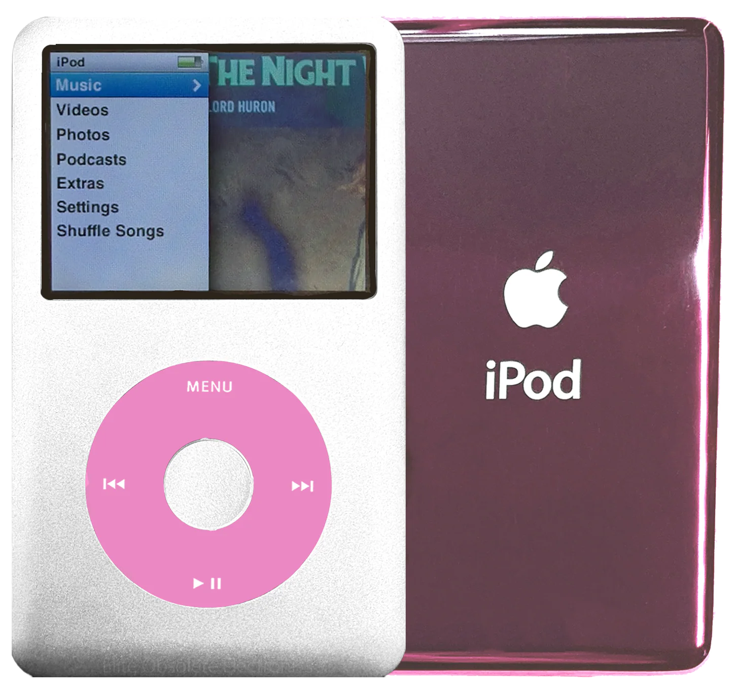 New Apple iPod Classic 6th & 7th Generation Silver Metal / Light Pink / Silver Metal (Blush Pink)