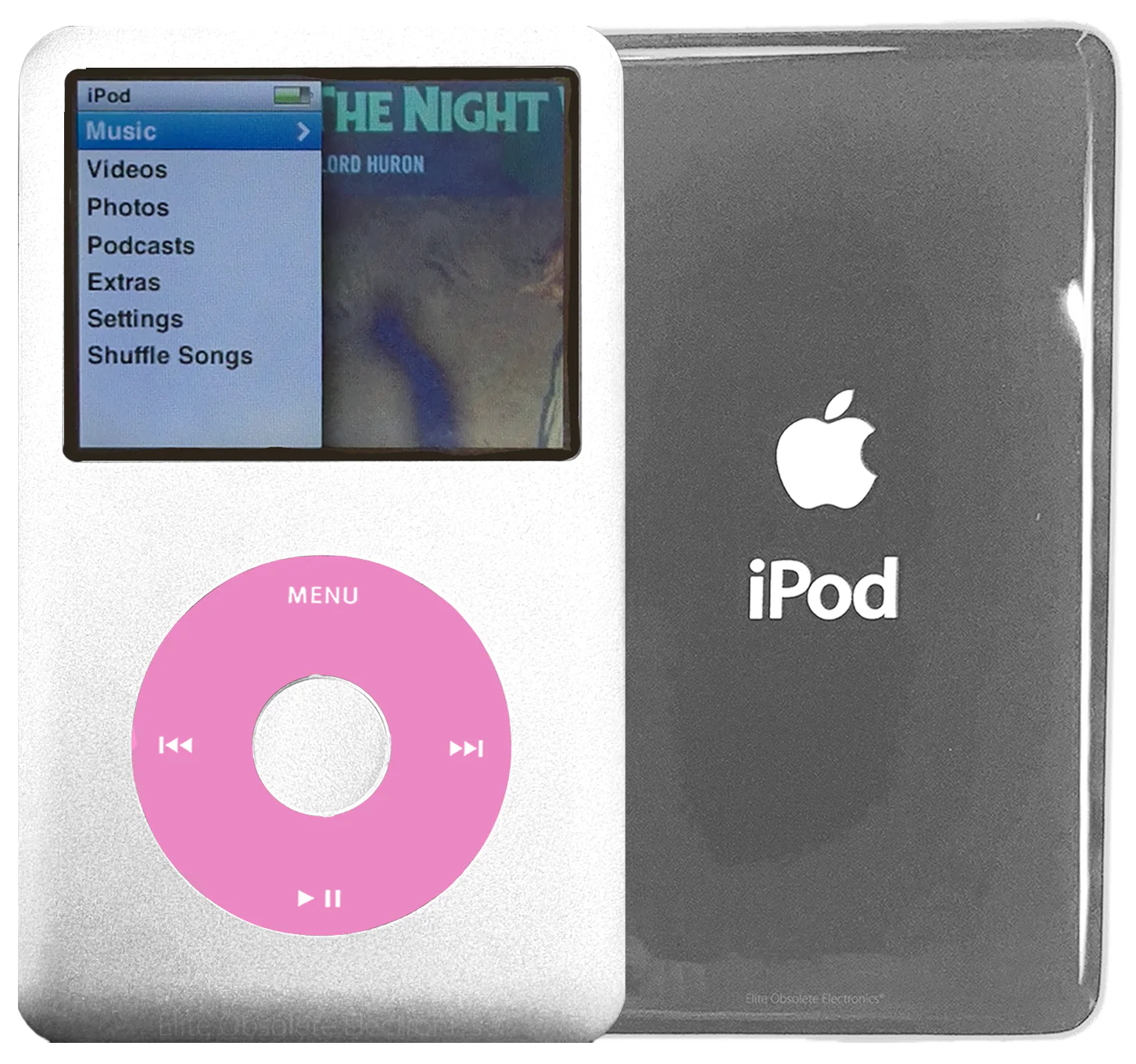 New Apple iPod Classic 6th & 7th Generation Silver Metal / Light Pink / Silver Metal (Silver)
