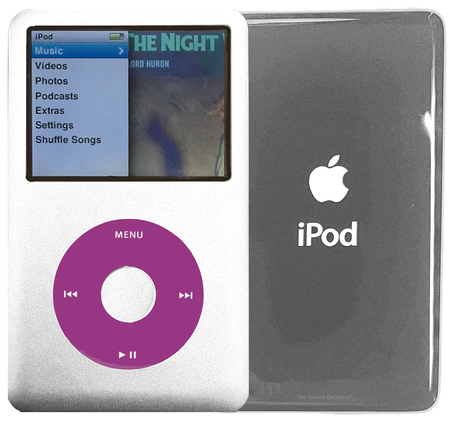 New Apple iPod Classic 6th & 7th Generation Silver Metal / Pink / Silver Metal (Silver)