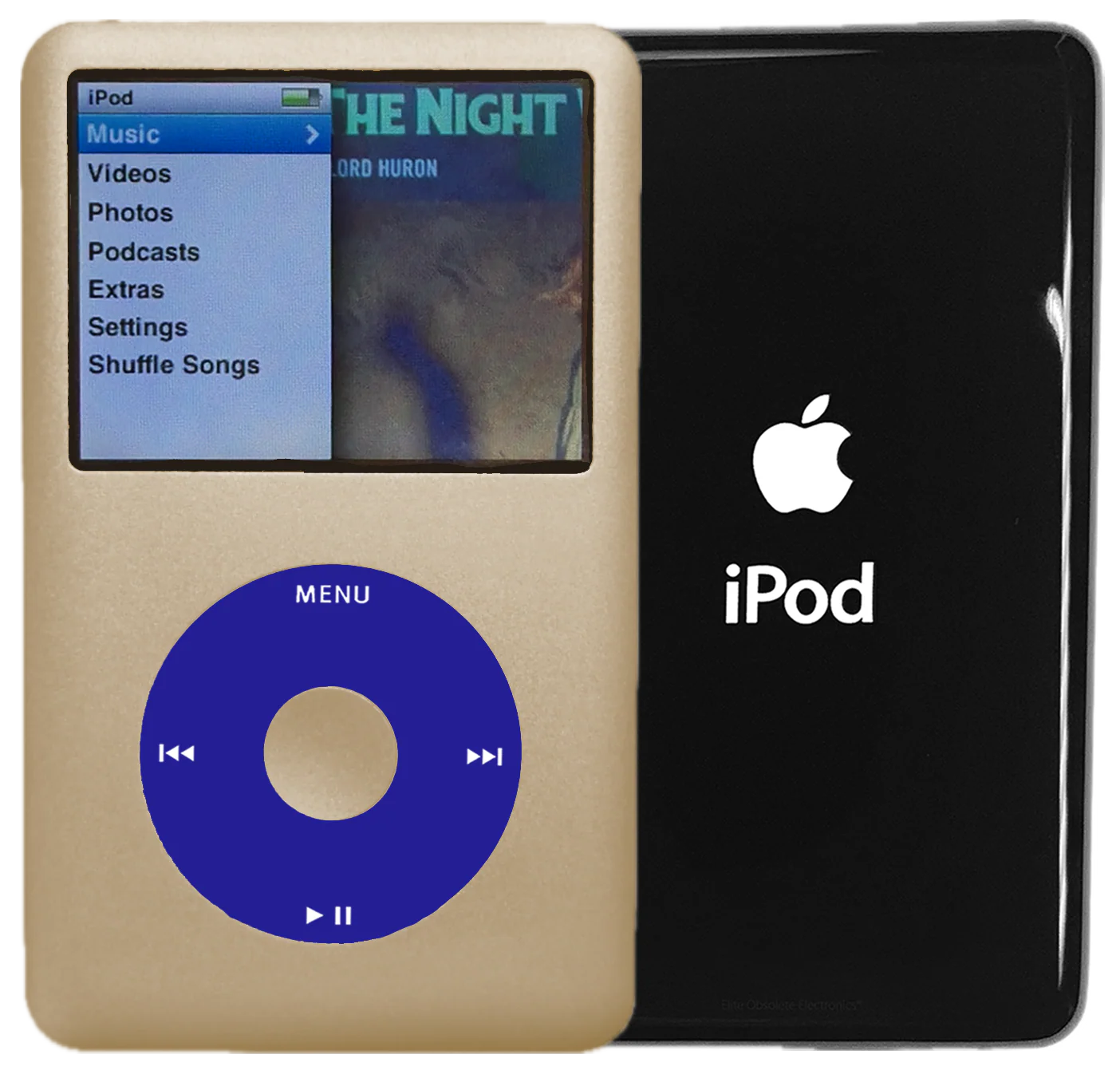 New Apple iPod Classic 6th & 7th Generation Champagne Gold / Blue / Champagne Gold (Black)
