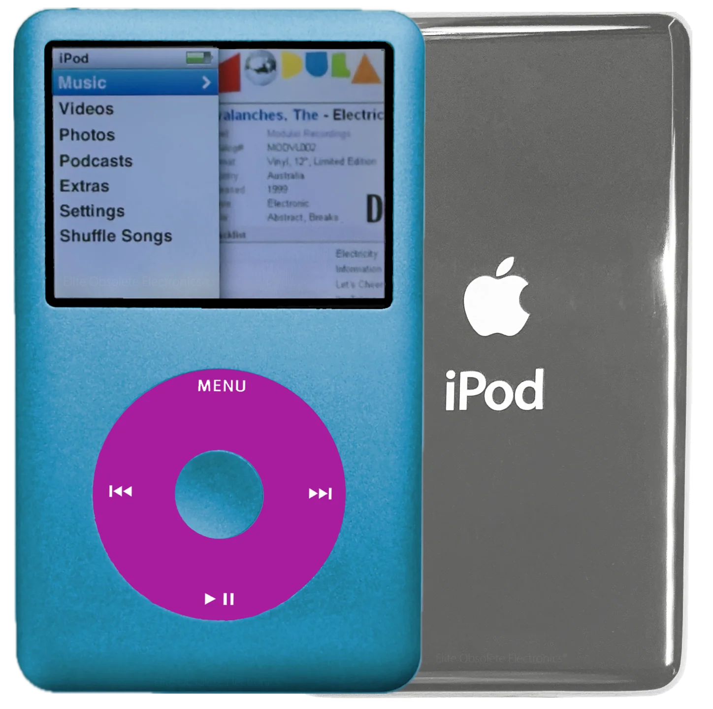 New Apple iPod Classic 6th & 7th Generation Sky Blue / Pink / Sky Blue (Silver)