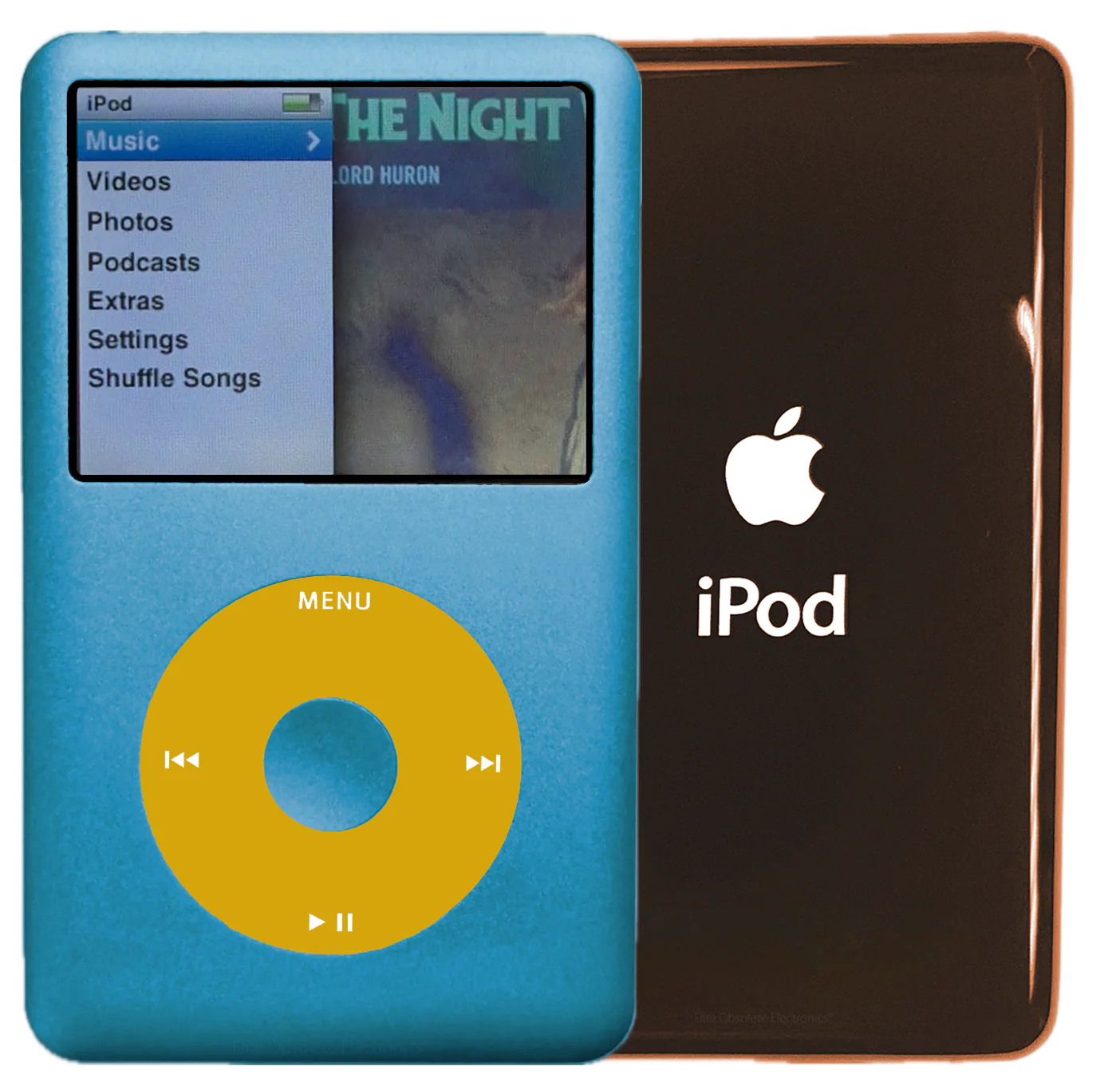New Apple iPod Classic 6th & 7th Generation Sky Blue / Yellow / Sky Blue (Rose Gold)