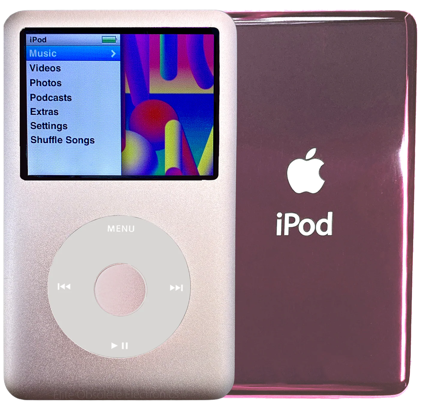 New Apple iPod Classic 6th & 7th Generation Starlight Metal / Grey / Starlight Metal (Blush Pink)