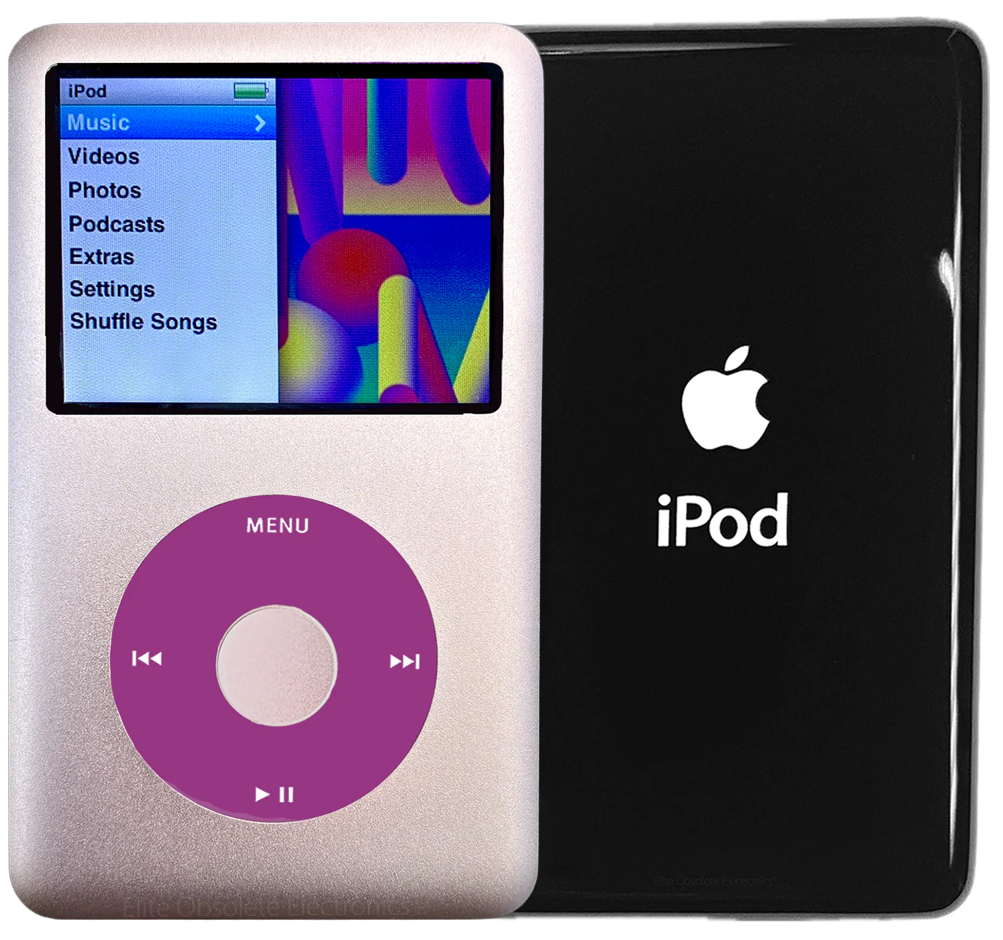 New Apple iPod Classic 6th & 7th Generation Starlight Metal / Pink / Starlight Metal (Black)