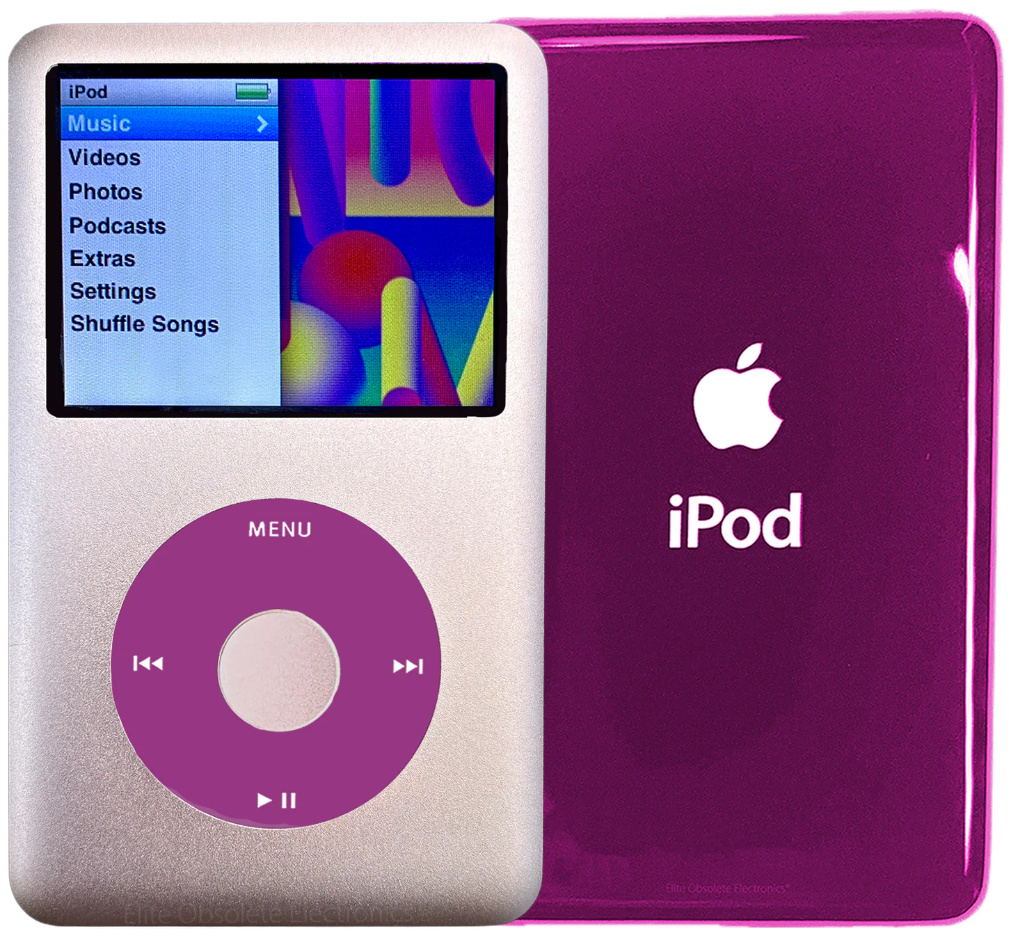 New Apple iPod Classic 6th & 7th Generation Starlight Metal / Pink / Starlight Metal (Hyper Pink)