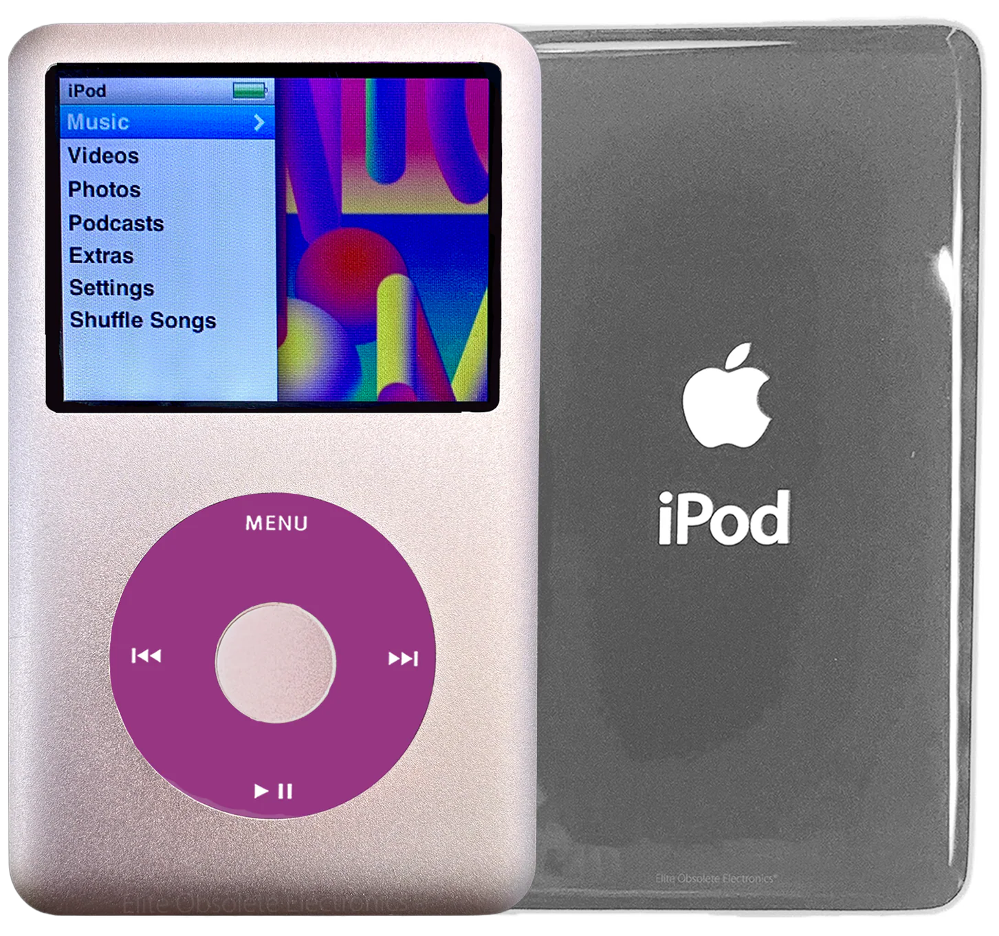 New Apple iPod Classic 6th & 7th Generation Starlight Metal / Pink / Starlight Metal (Silver)