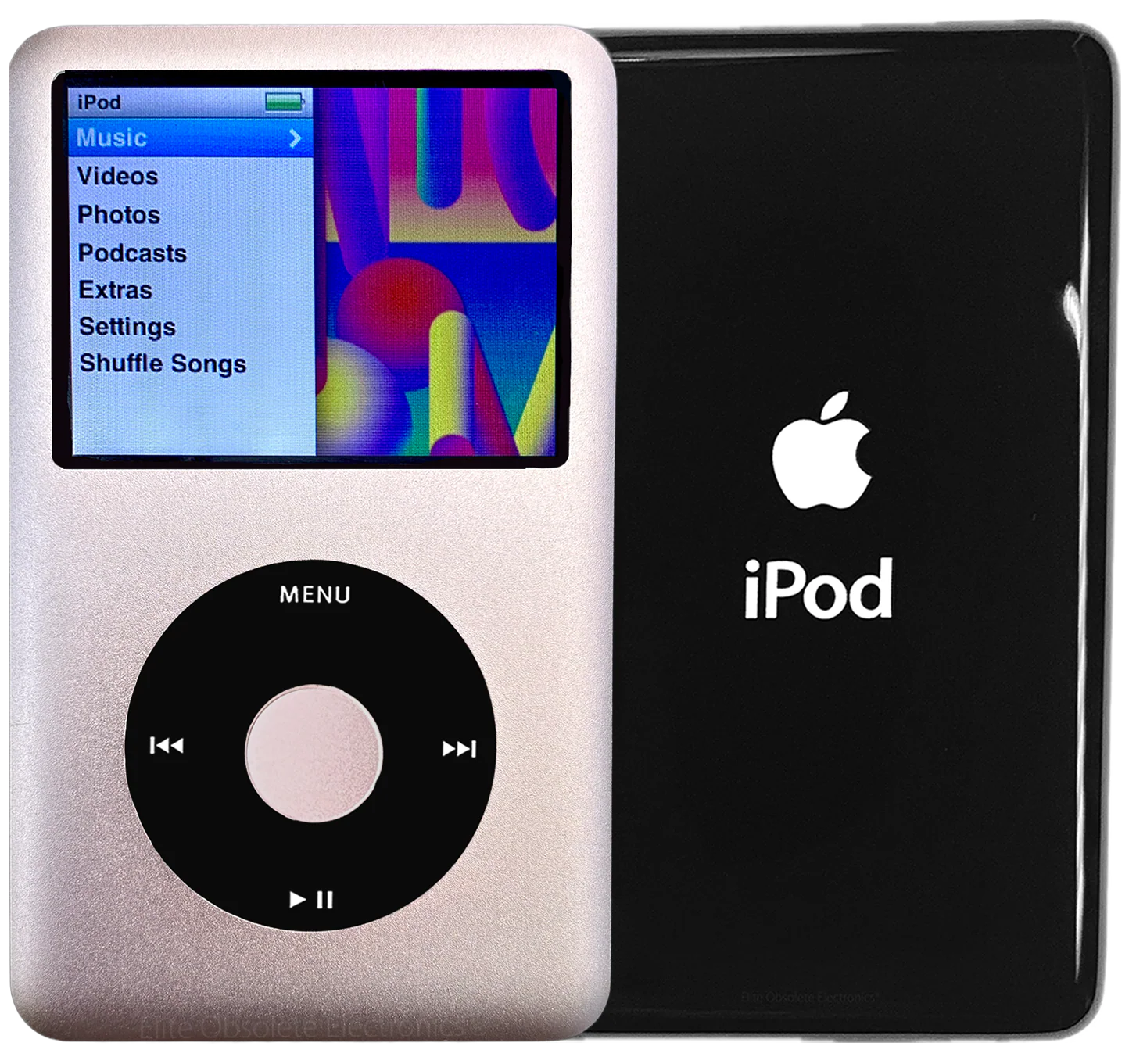 New Apple iPod Classic 6th & 7th Generation Starlight Metal / Black / Starlight Metal (Black)