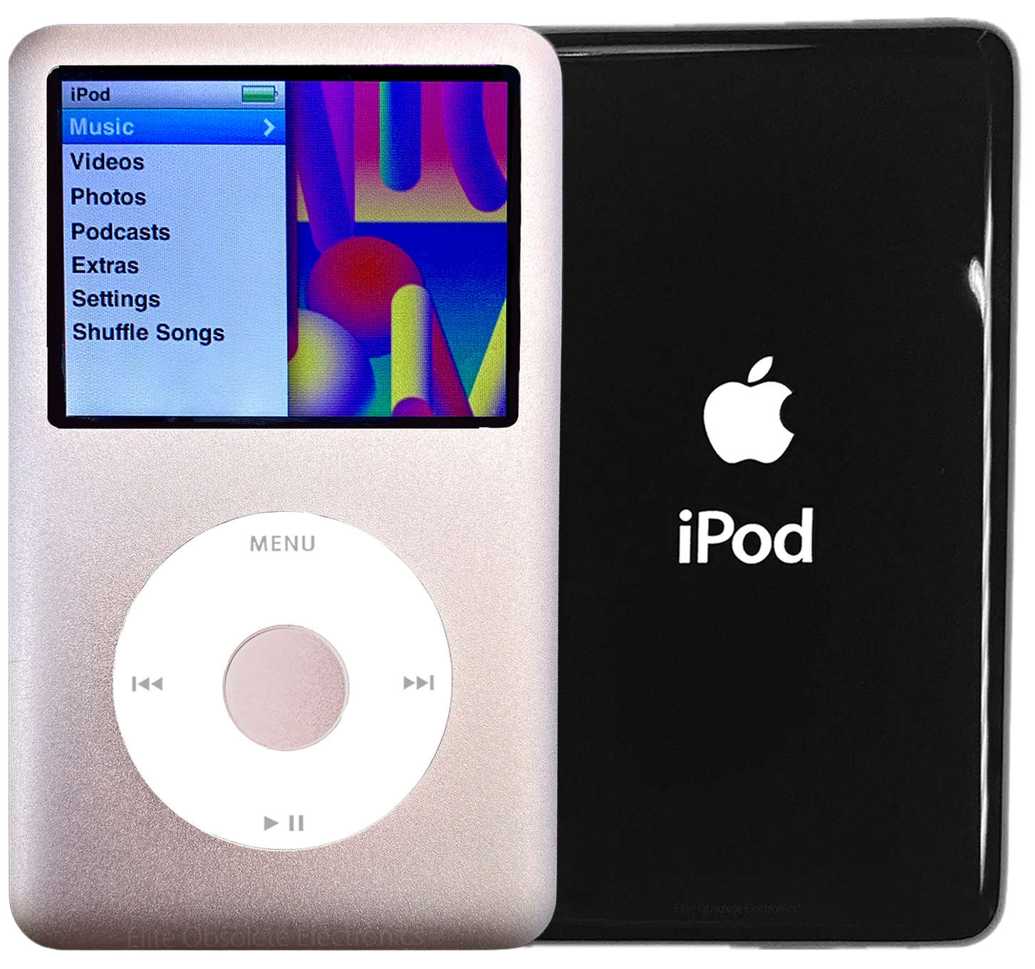New Apple iPod Classic 6th & 7th Generation Starlight Metal / White / Starlight Metal (Black)