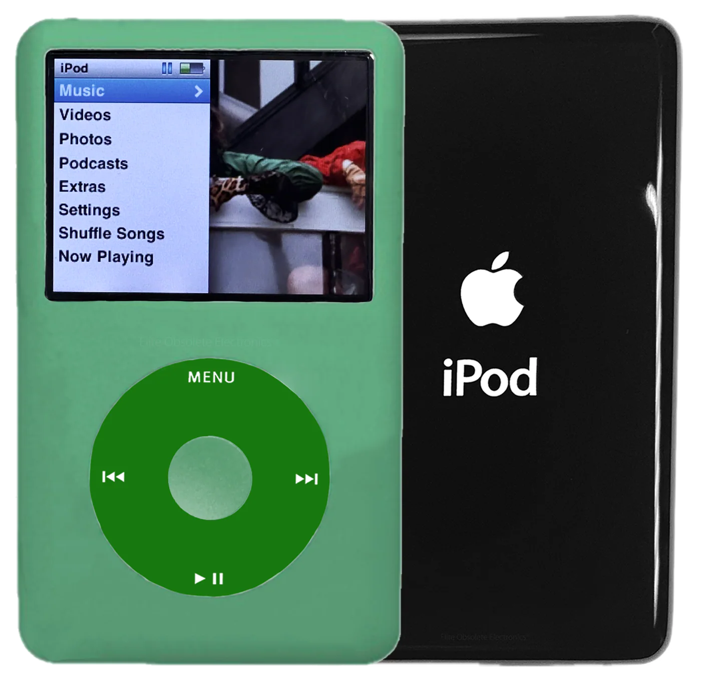 New Apple iPod Classic 6th & 7th Generation Teal Green Metal / Green / Teal Green Metal (Black)