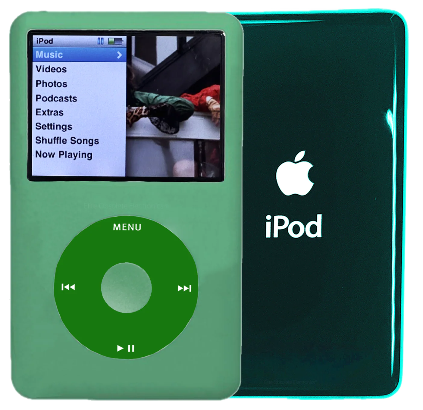 New Apple iPod Classic 6th & 7th Generation Teal Green Metal / Green / Teal Green Metal (Pine Green)