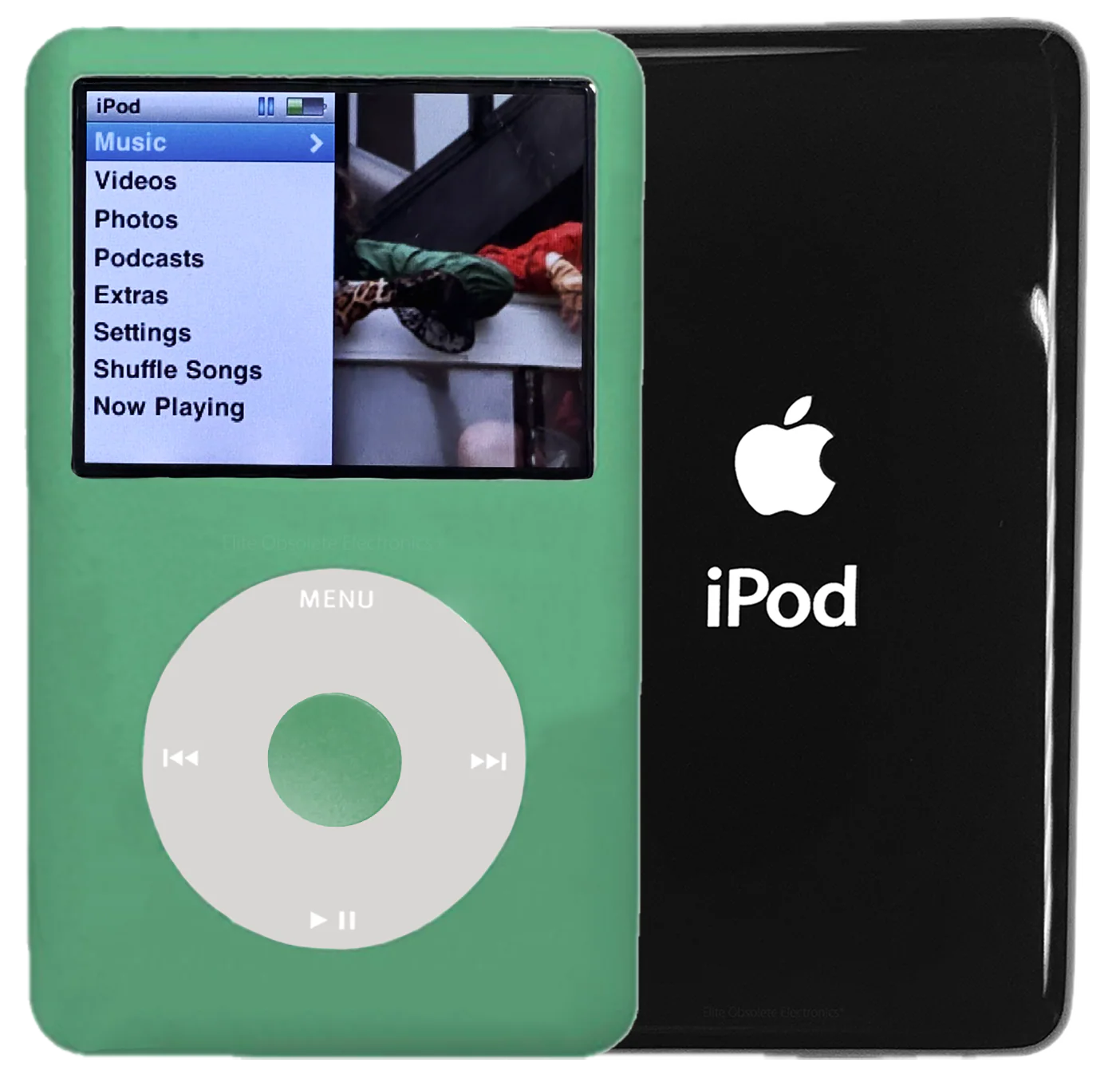 New Apple iPod Classic 6th & 7th Generation Teal Green Metal / Grey / Teal Green Metal (Black)