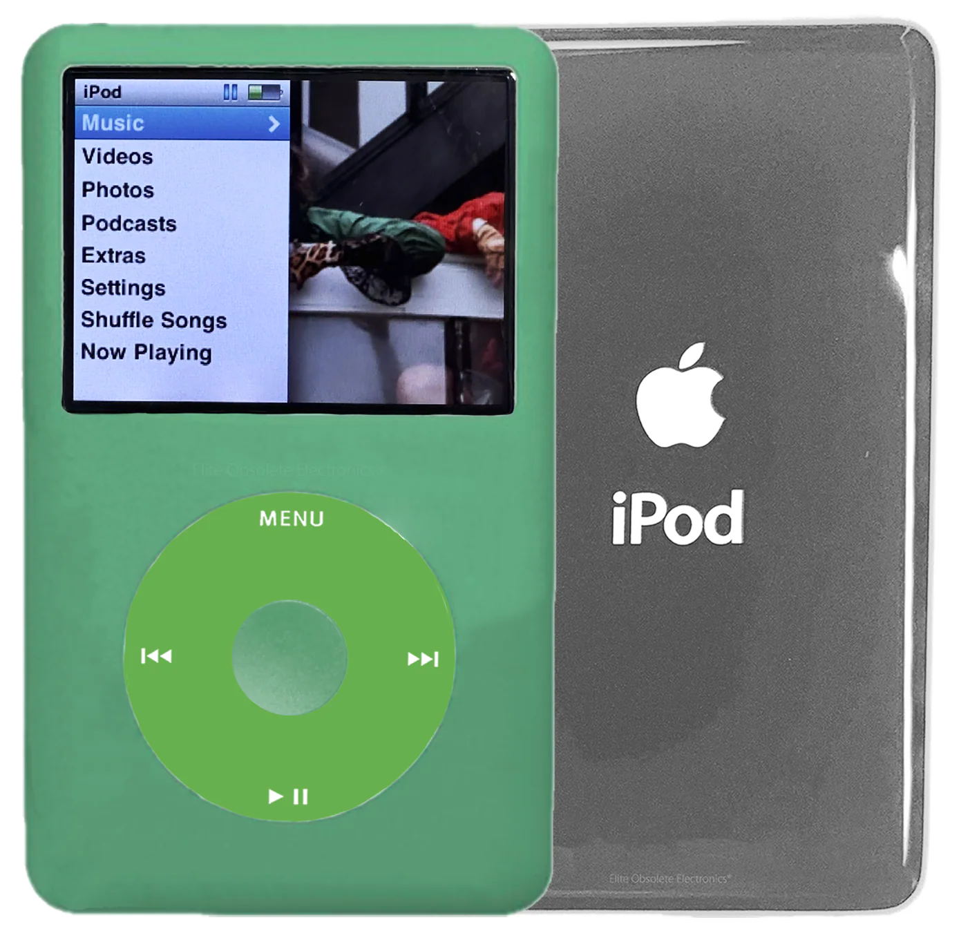New Apple iPod Classic 6th & 7th Generation Teal Green Metal / Green / Teal Green Metal (Silver)
