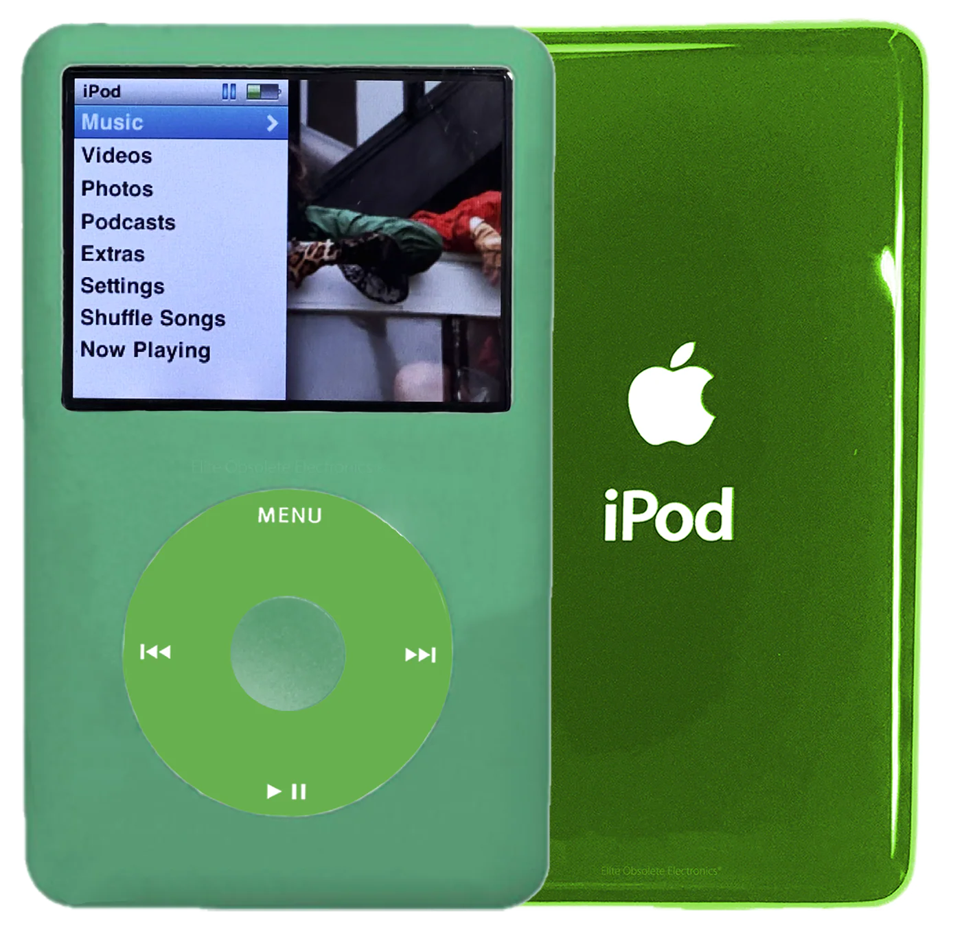 New Apple iPod Classic 6th & 7th Generation Teal Green Metal / Green / Teal Green Metal (Toxic Green)