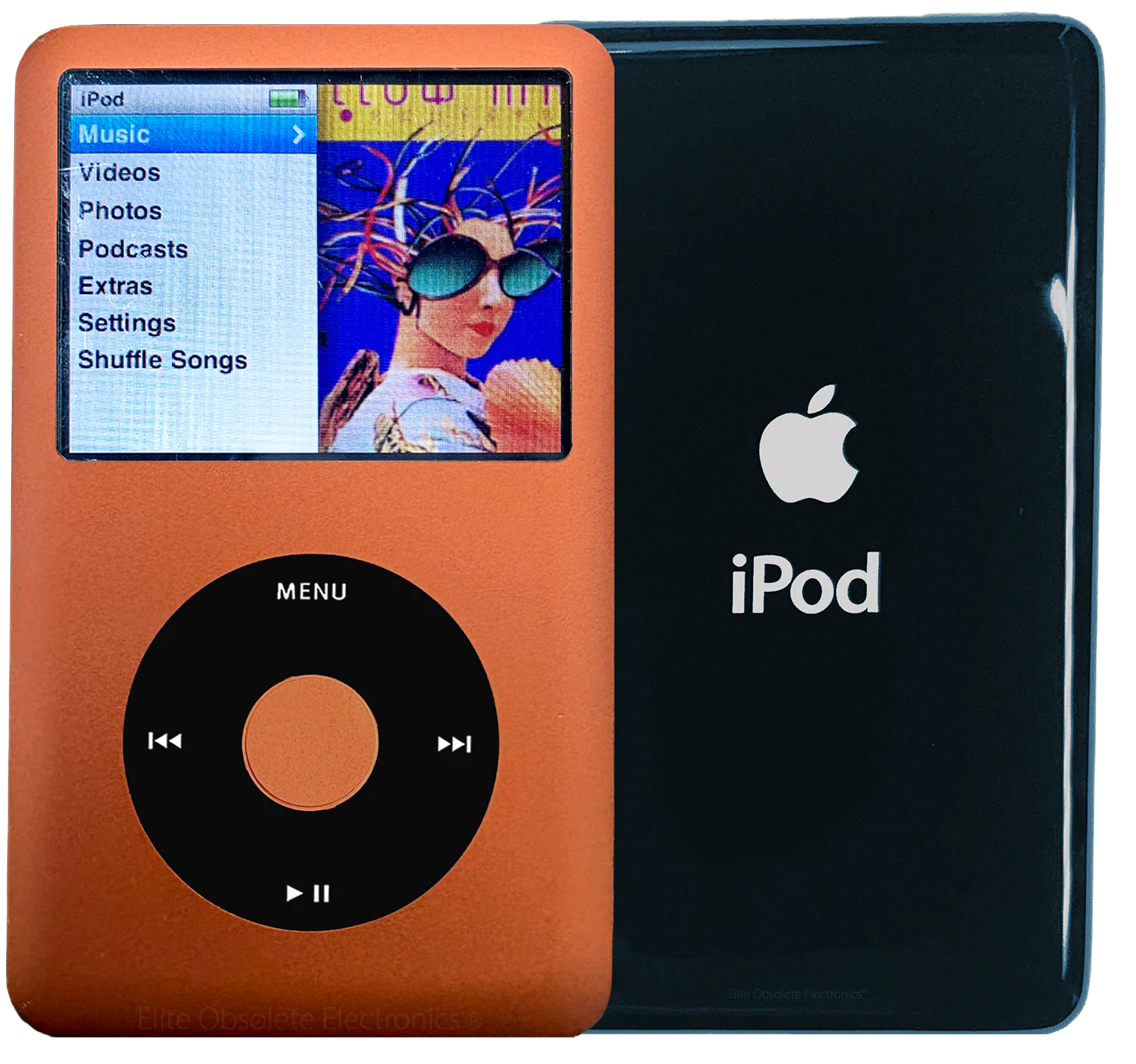 New Apple iPod Classic 6th & 7th Generation Terracotta Metal / Black / Terracotta Metal (Storm Cloud)