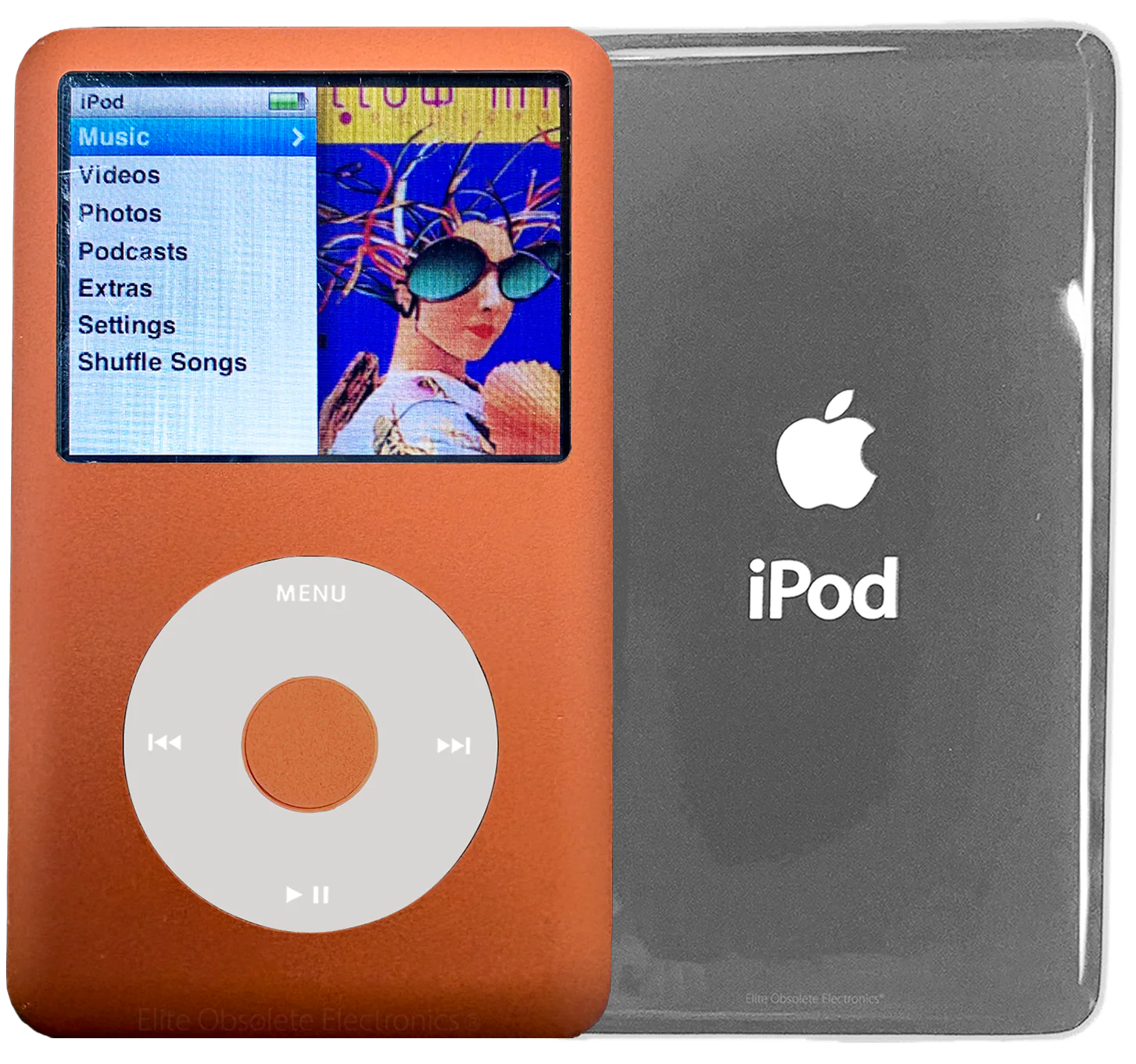 New Apple iPod Classic 6th & 7th Generation Terracotta Metal / Grey / Terracotta Metal (Silver)