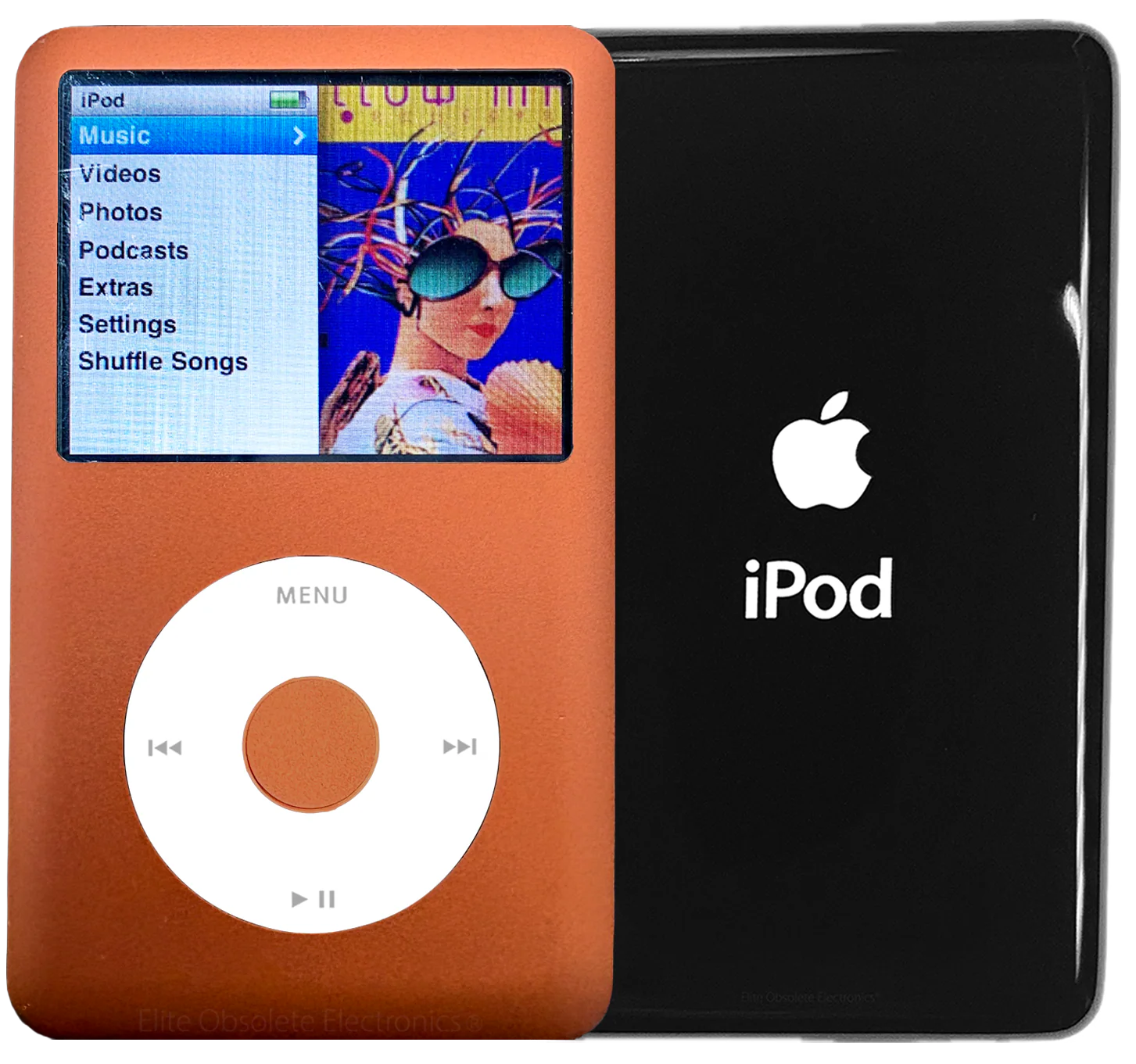 New Apple iPod Classic 6th & 7th Generation Terracotta Metal / White / Terracotta Metal (Black)