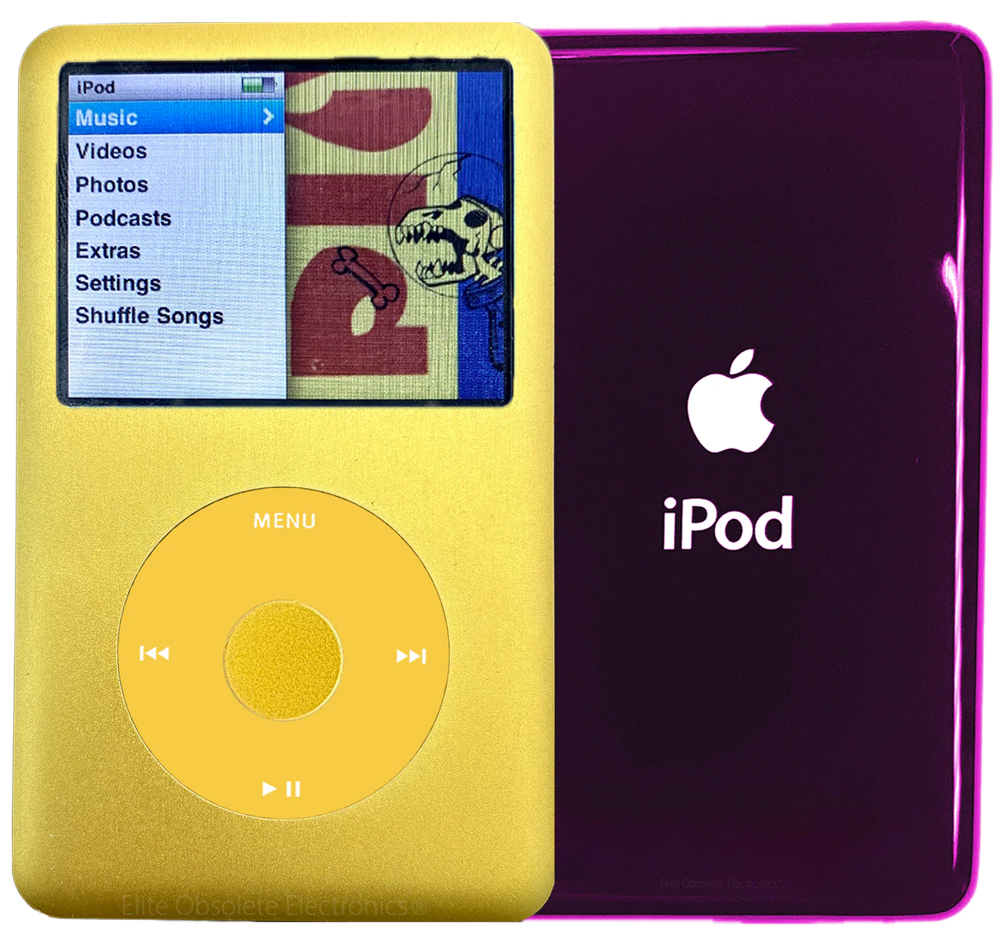 New Apple iPod Classic 6th & 7th Generation Yellow Metal / Yellow / Yellow Metal (Wine)
